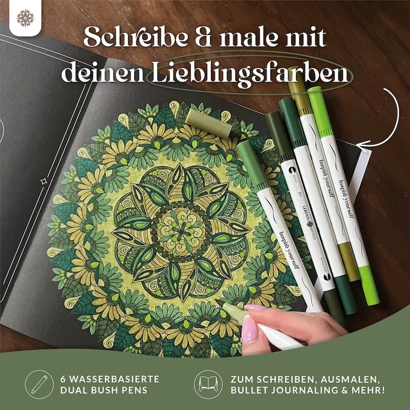 6er Dual Brush Pen Sets - Bunte Pinselstifte - Image 17