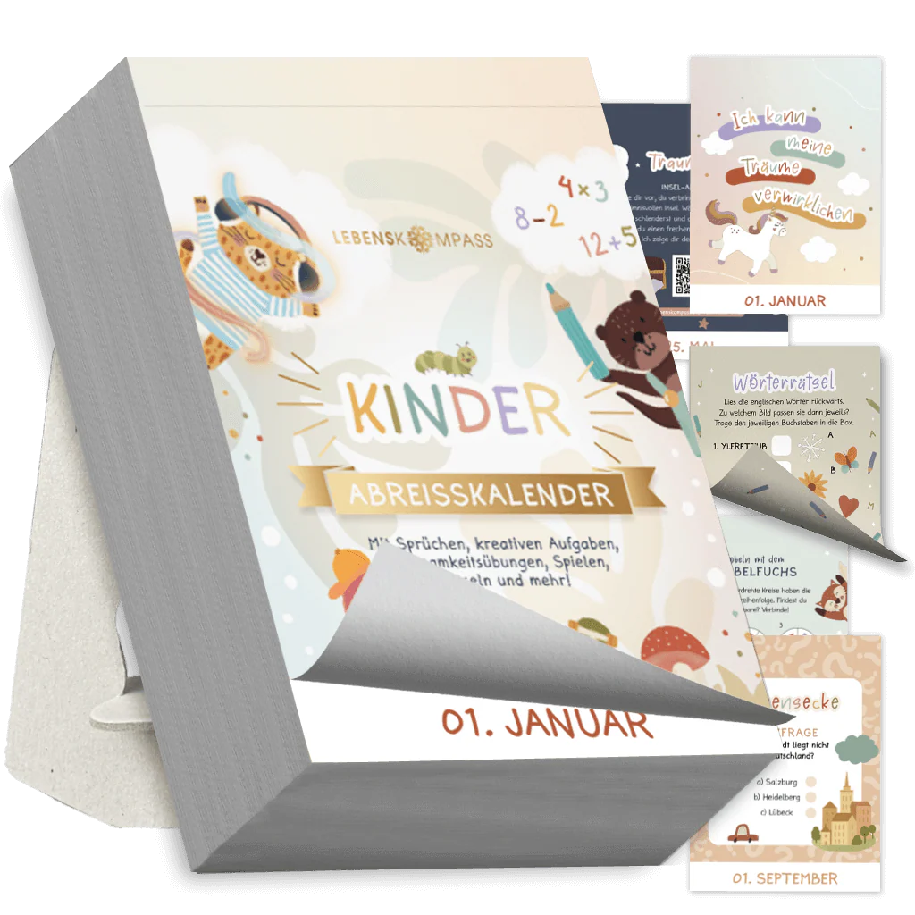 Abreißkalender für Kinder – 365 Tage Spiel, Spaß & Lernen - Jahresunabhängig - Image 7