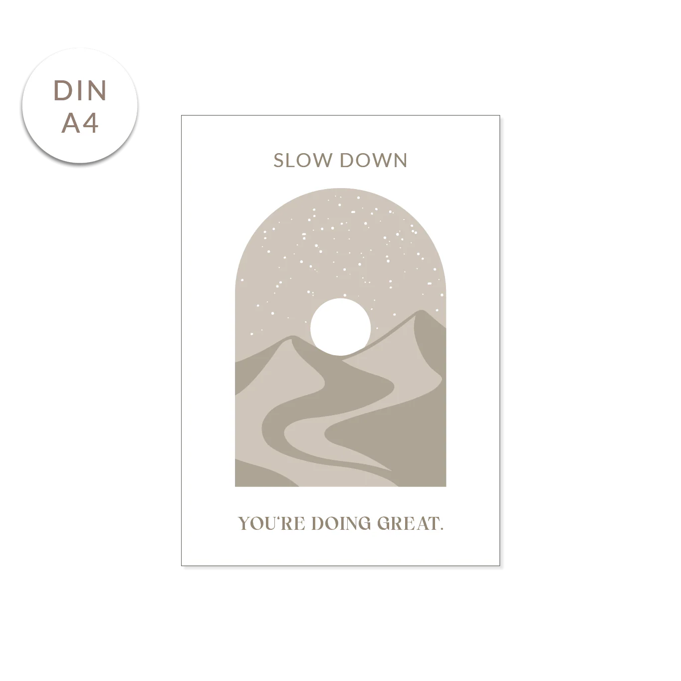 Poster A3 & A4 "Calm" - Image 10