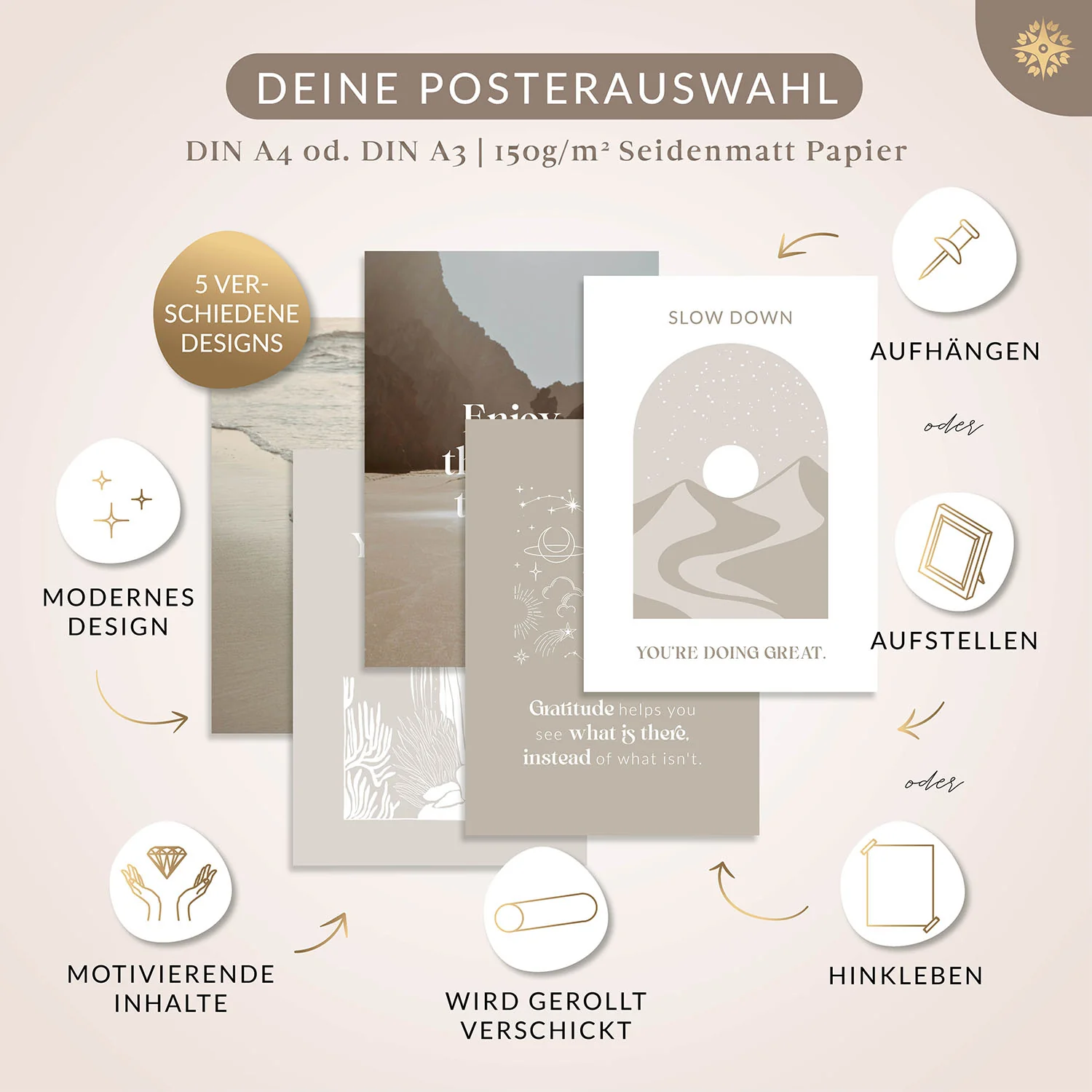 Poster A3 & A4 "Calm" - Image 13