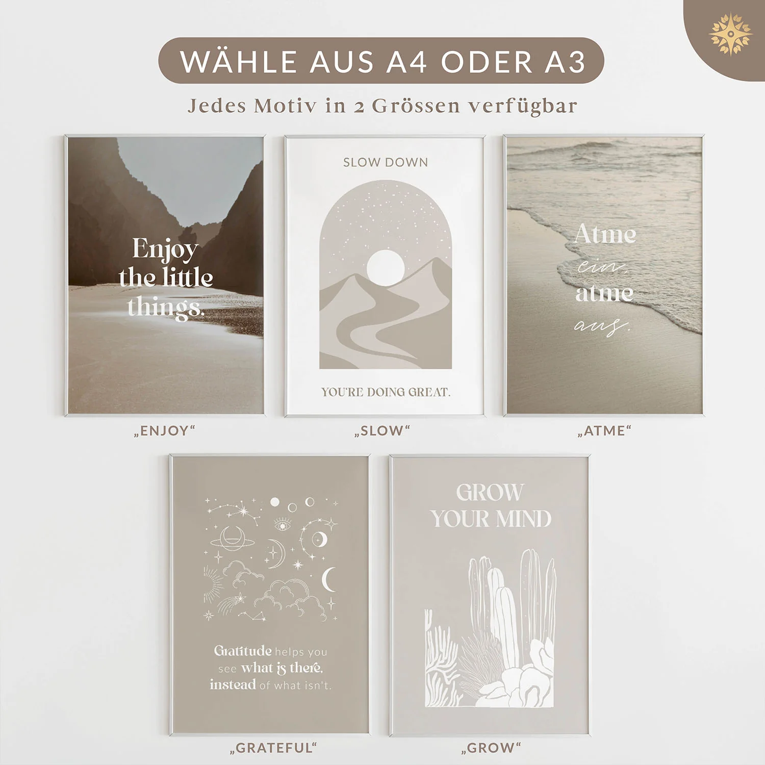 Poster A3 & A4 "Calm" - Image 14