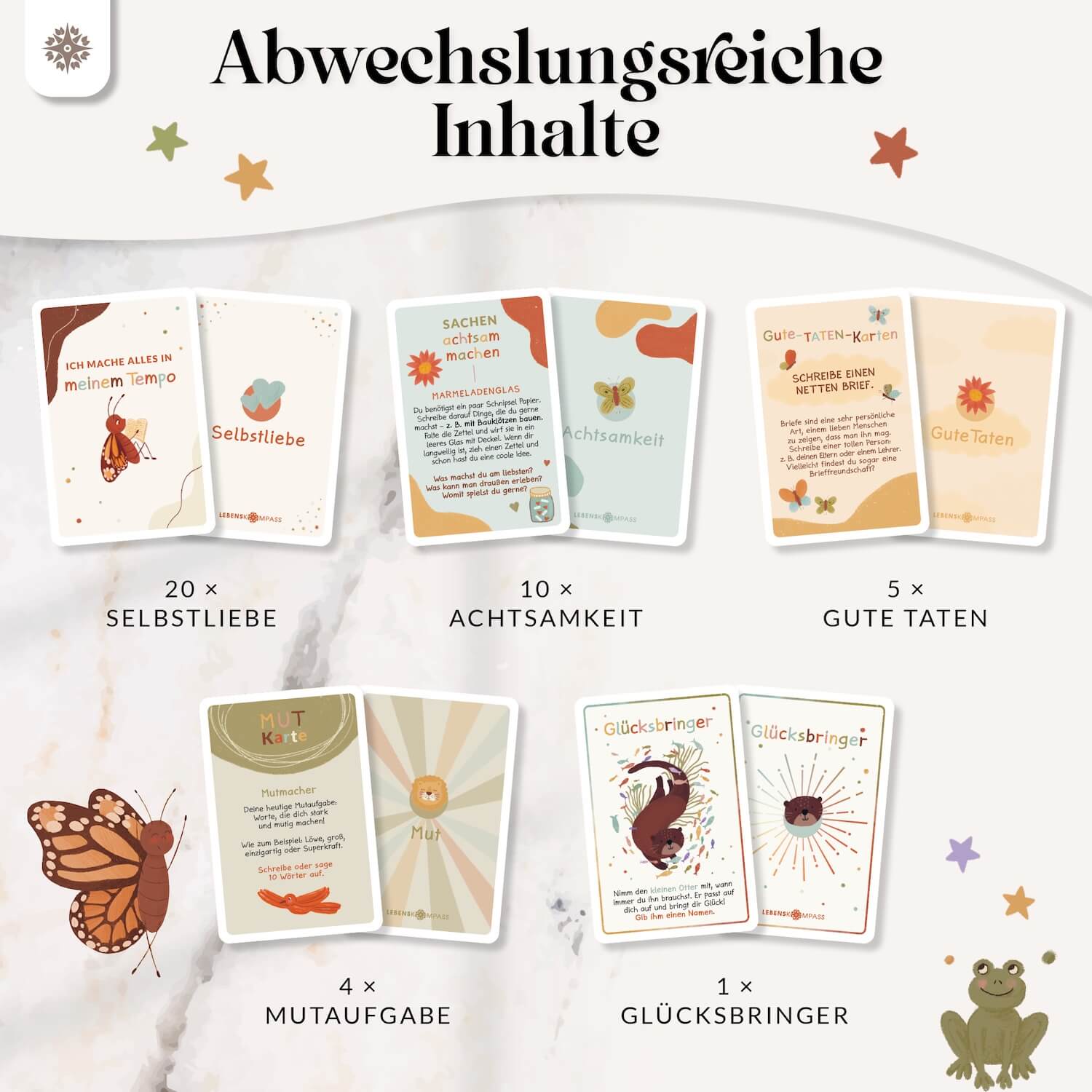 Achtsamkeitskarten - 40 Karten für Kinder - Image 5