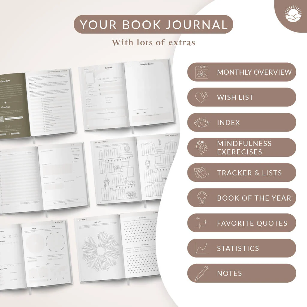 Buchjournal XXL "Pearl" - 104 Bücher - Englische Version - Image 9