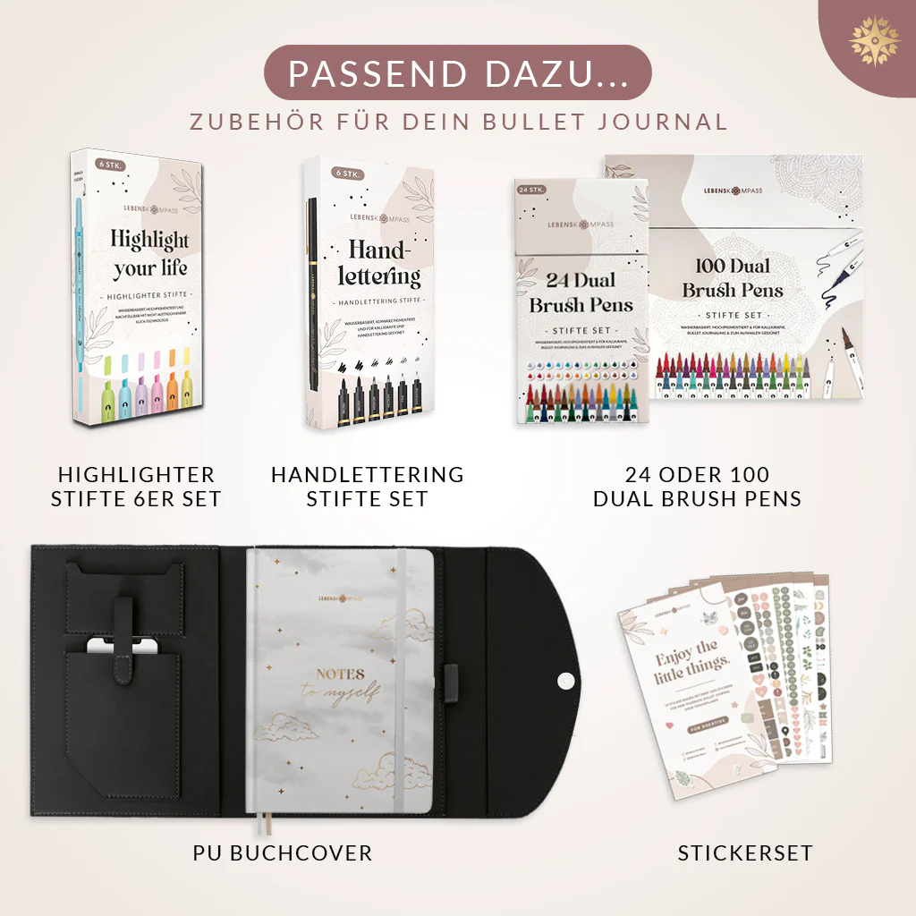 Bullet Journal "PRO" DIN A5 - Notizbuch mit Punktraster - Image 22