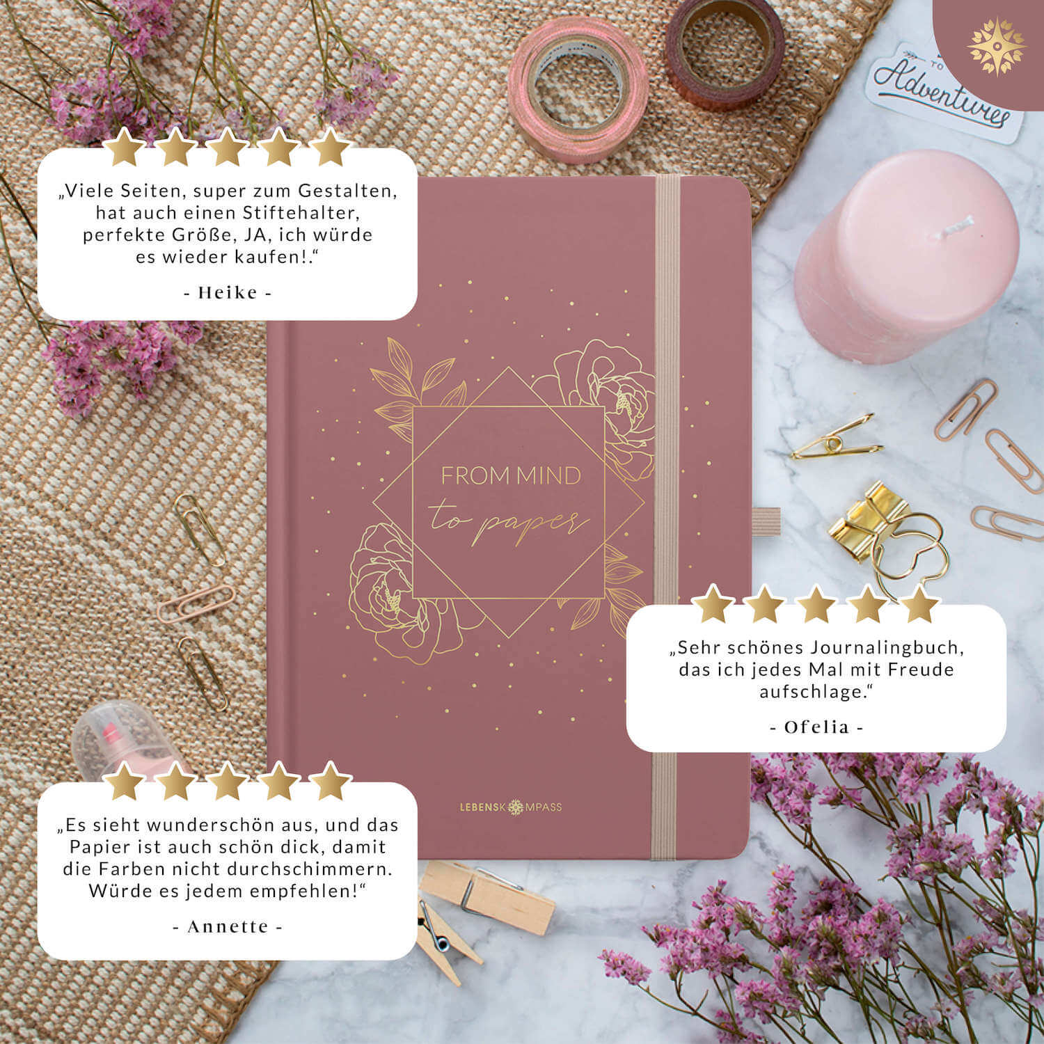 Bullet Journal "PRO" DIN A5 - Notizbuch mit Punktraster - Image 23