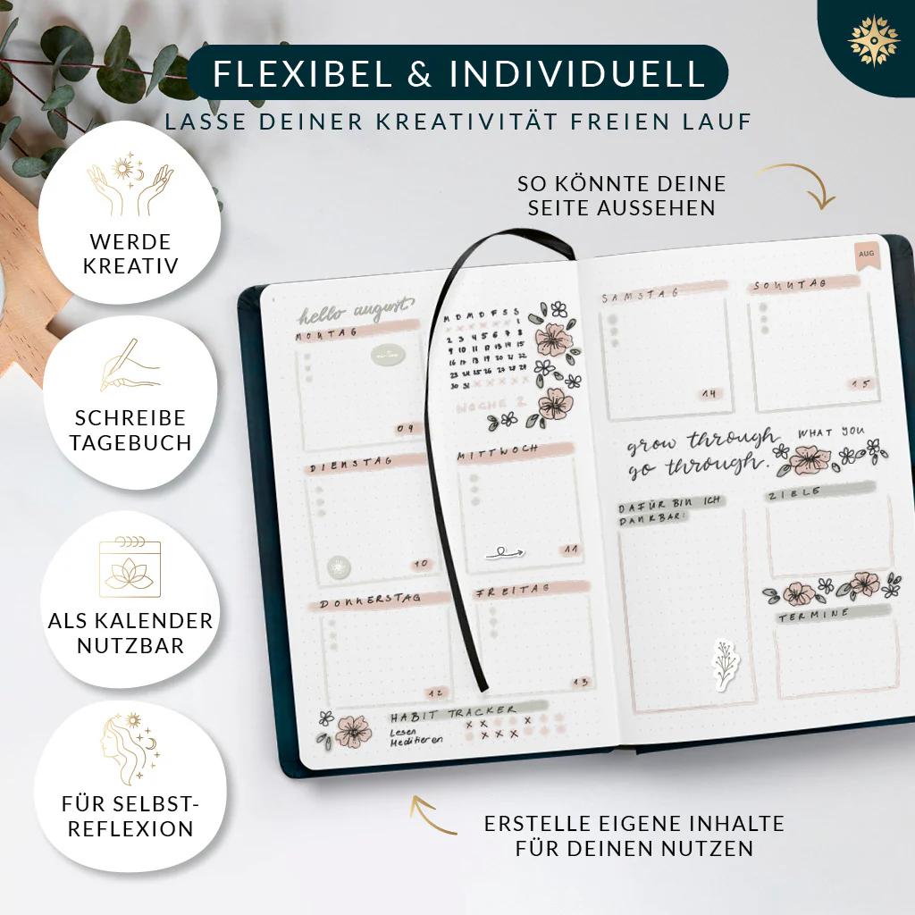 Bullet Journal "PRO" DIN A5 - Notizbuch mit Punktraster - Image 27
