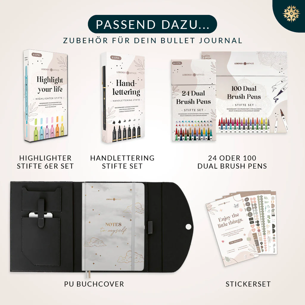 Bullet Journal "PRO" DIN A5 - Notizbuch mit Punktraster - Image 30