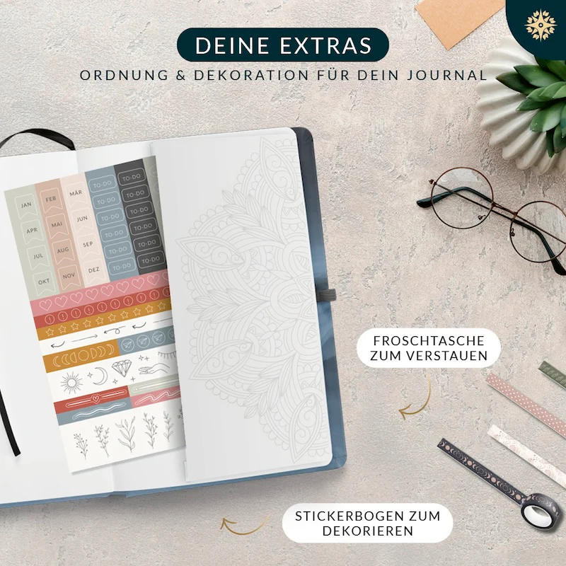 Bullet Journal "PRO" DIN A5 - Notizbuch mit Punktraster - Image 36