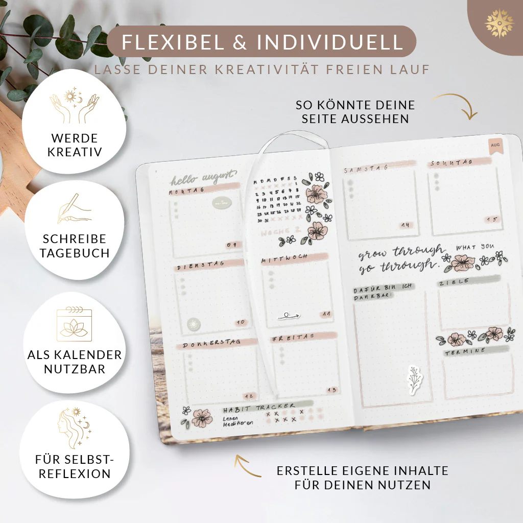 Bullet Journal "PRO" DIN A5 - Notizbuch mit Punktraster - Image 43