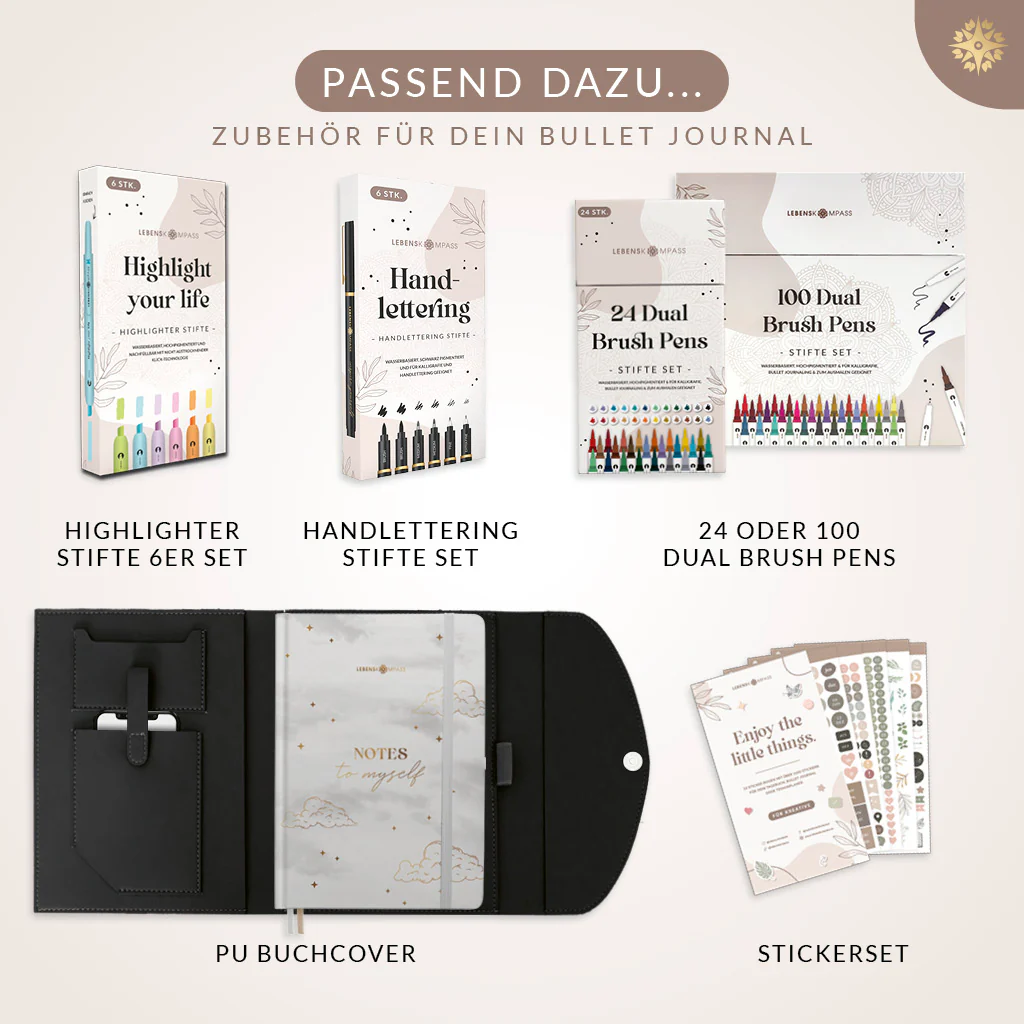 Bullet Journal "PRO" DIN A5 - Notizbuch mit Punktraster - Image 46