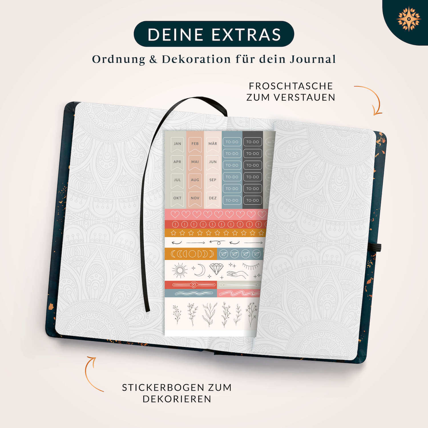 Bullet Journal "PRO" DIN A5 - Notizbuch mit Punktraster - Image 5