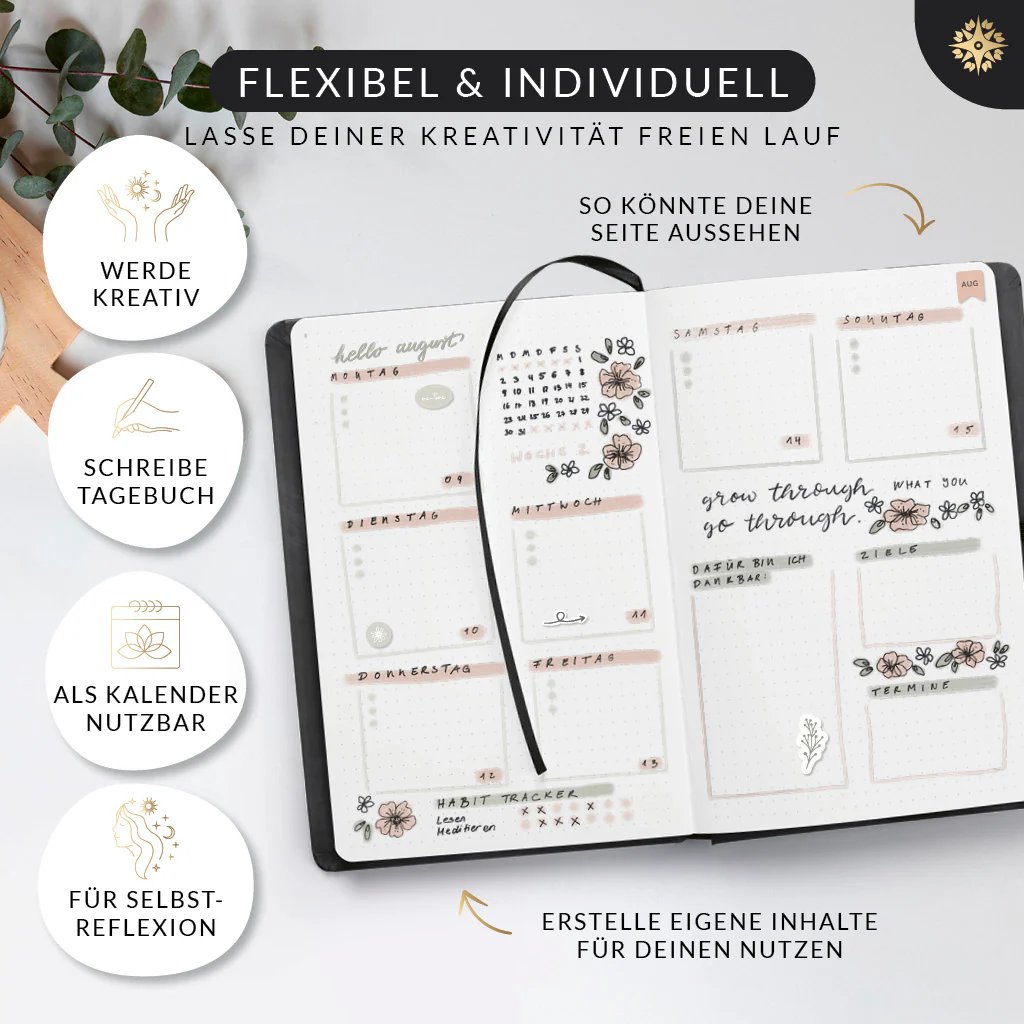 Bullet Journal "PRO" DIN A5 - Notizbuch mit Punktraster - Image 51