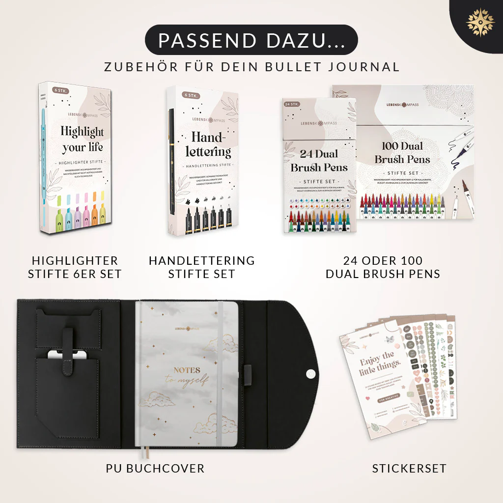 Bullet Journal "PRO" DIN A5 - Notizbuch mit Punktraster - Image 54