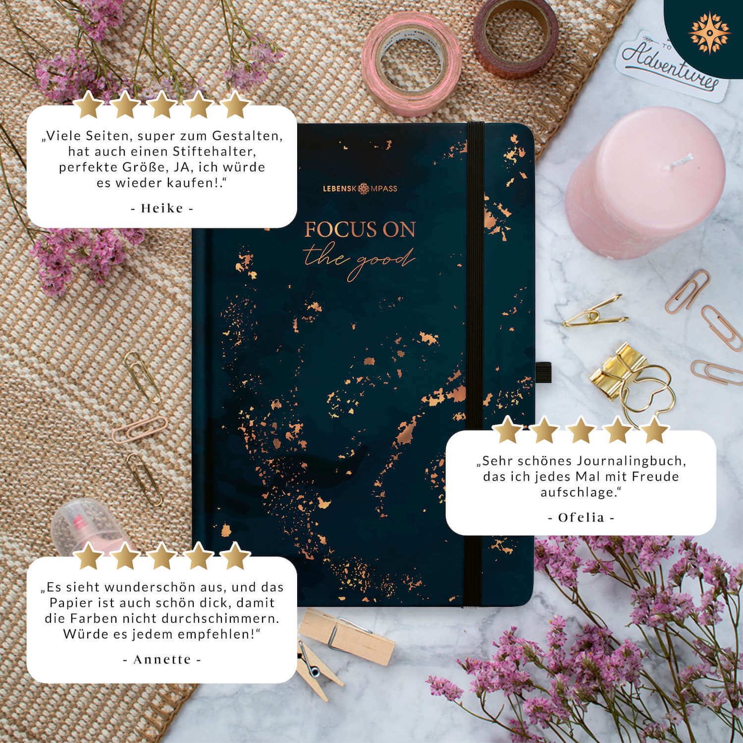 Bullet Journal "PRO" DIN A5 - Notizbuch mit Punktraster - Image 7