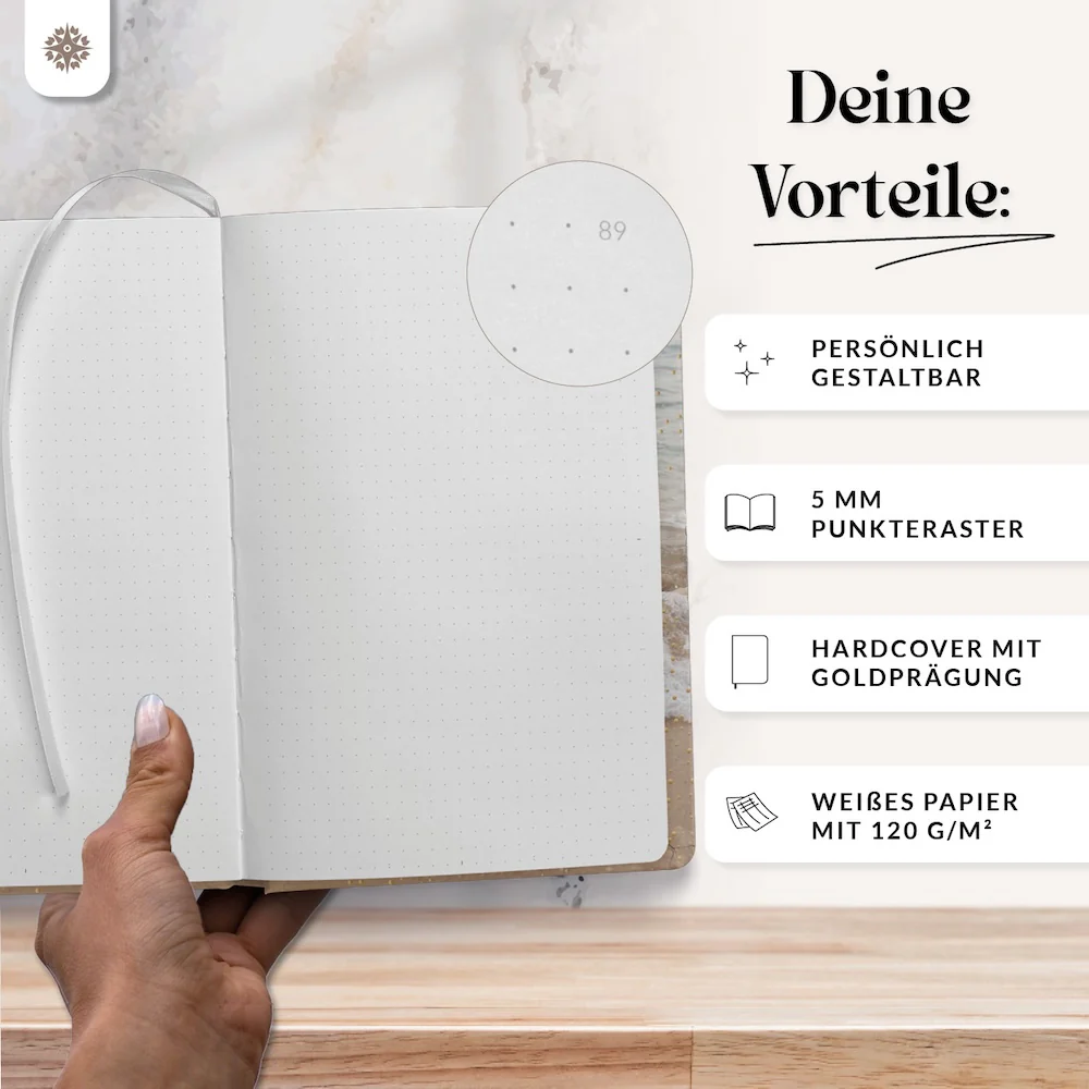 Bullet Journal "SLIM" DIN A5 - Notizbuch mit Punktraster - Image 11