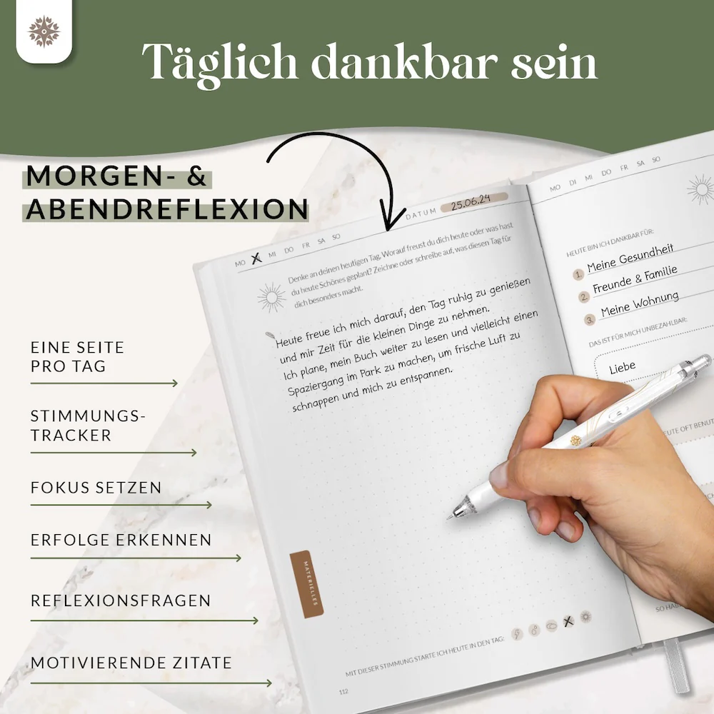 Dankbarkeitstagebuch - Das 12 Wochen Tagebuch - Image 12