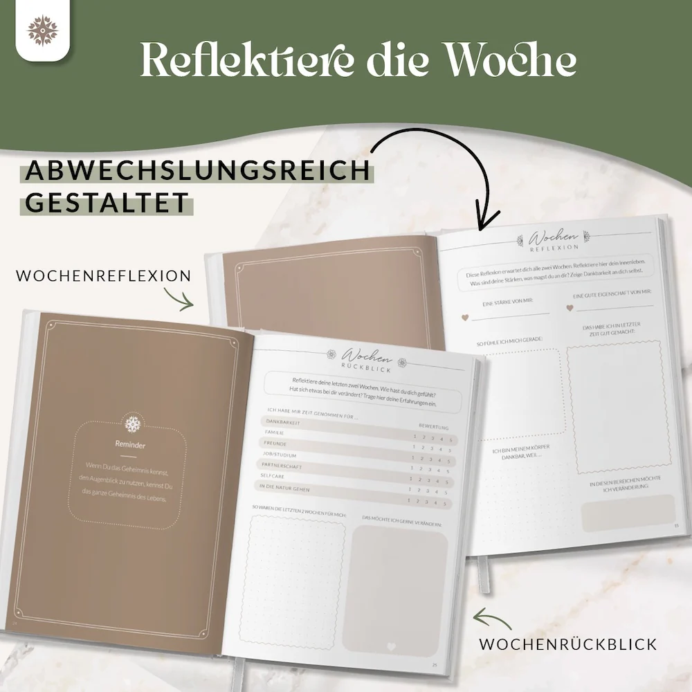 Dankbarkeitstagebuch - Das 12 Wochen Tagebuch - Image 13