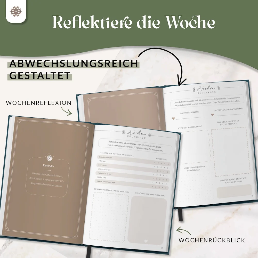 Dankbarkeitstagebuch - Das 12 Wochen Tagebuch - Image 6