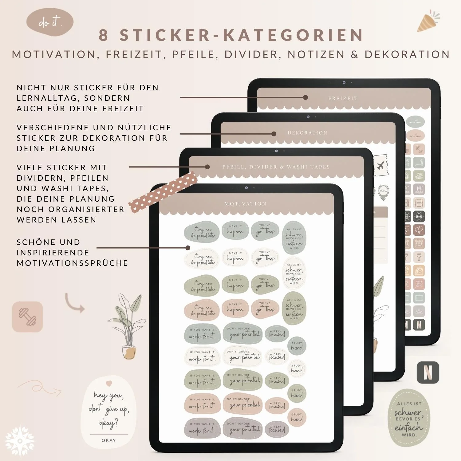 Digitales Sticker-Set - PDF mit Hyperlinks - Image 17