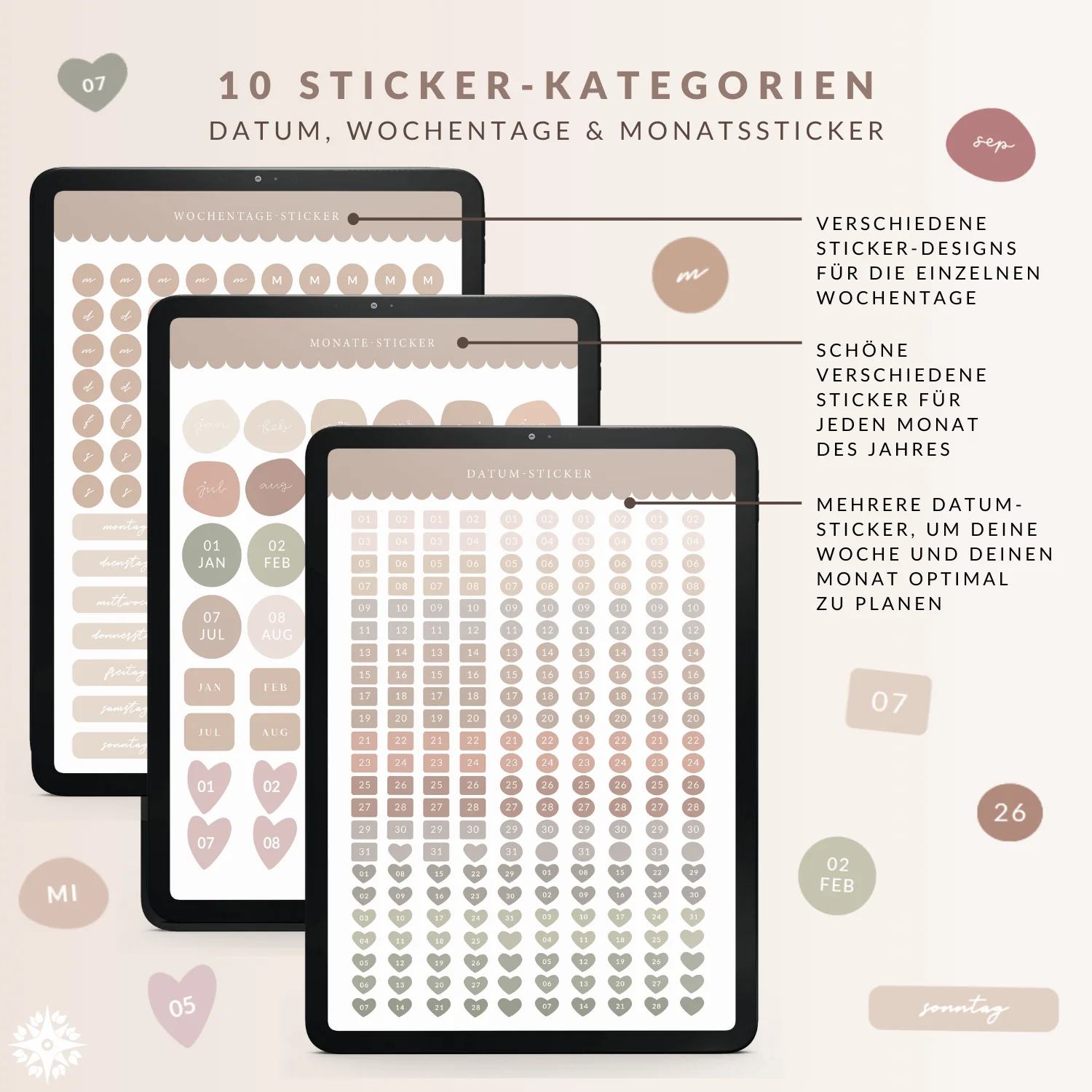 Digitales Sticker-Set - PDF mit Hyperlinks - Image 3