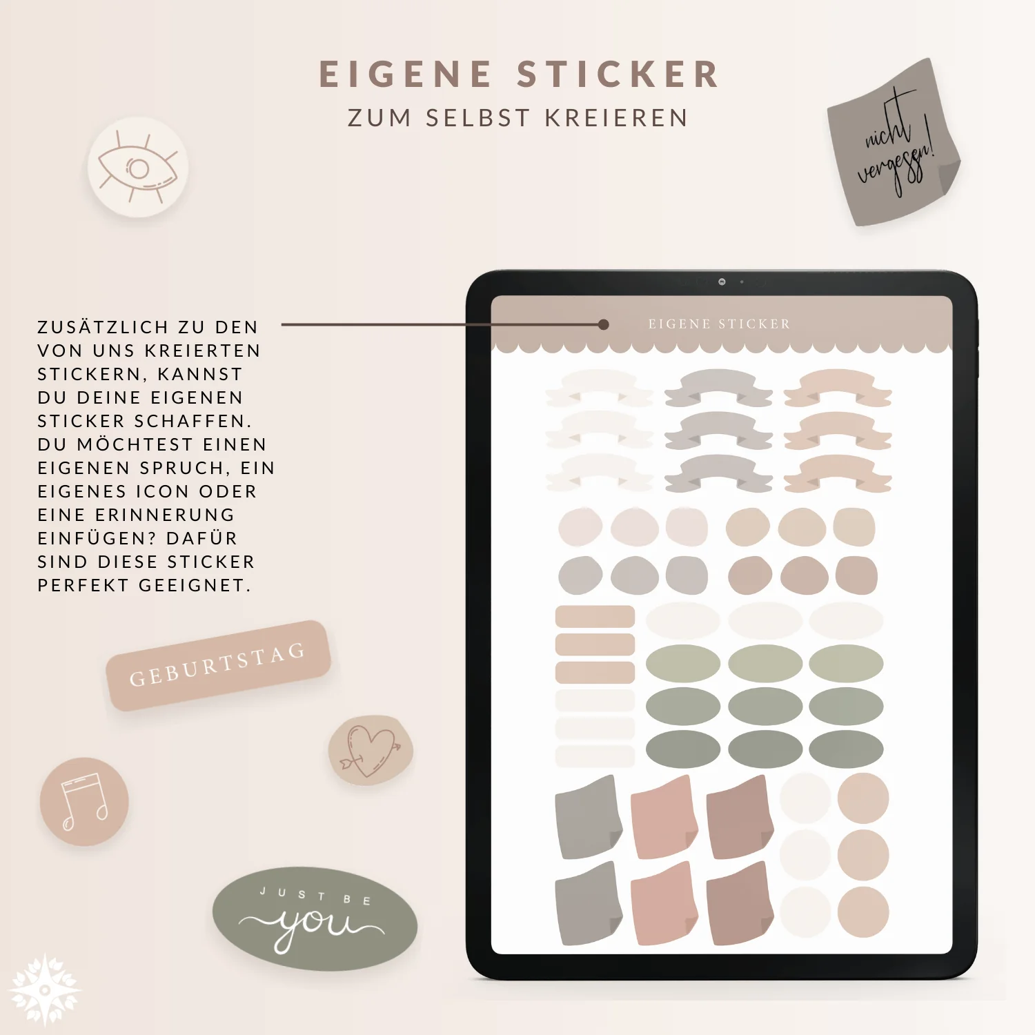 Digitales Sticker-Set - PDF mit Hyperlinks - Image 6