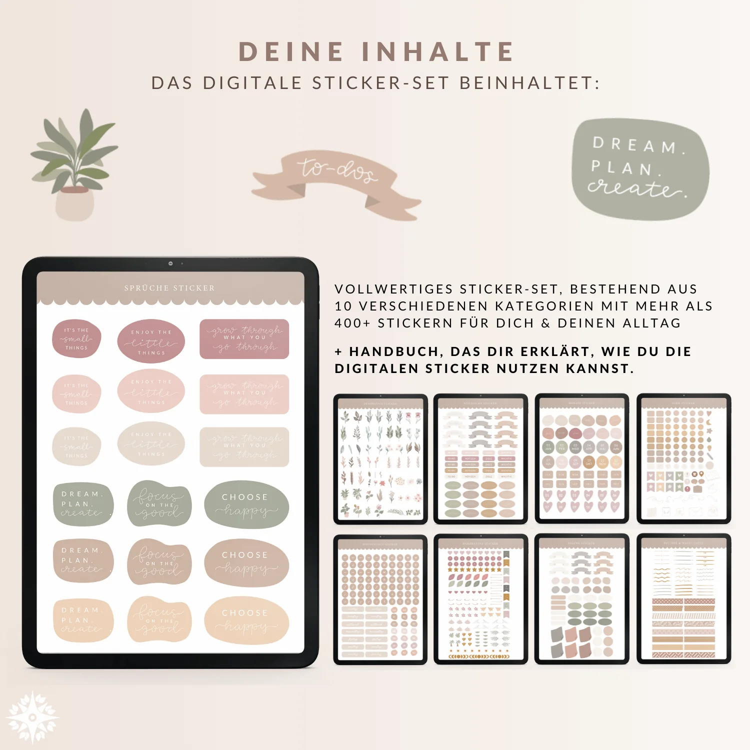 Digitales Sticker-Set - PDF mit Hyperlinks - Image 7