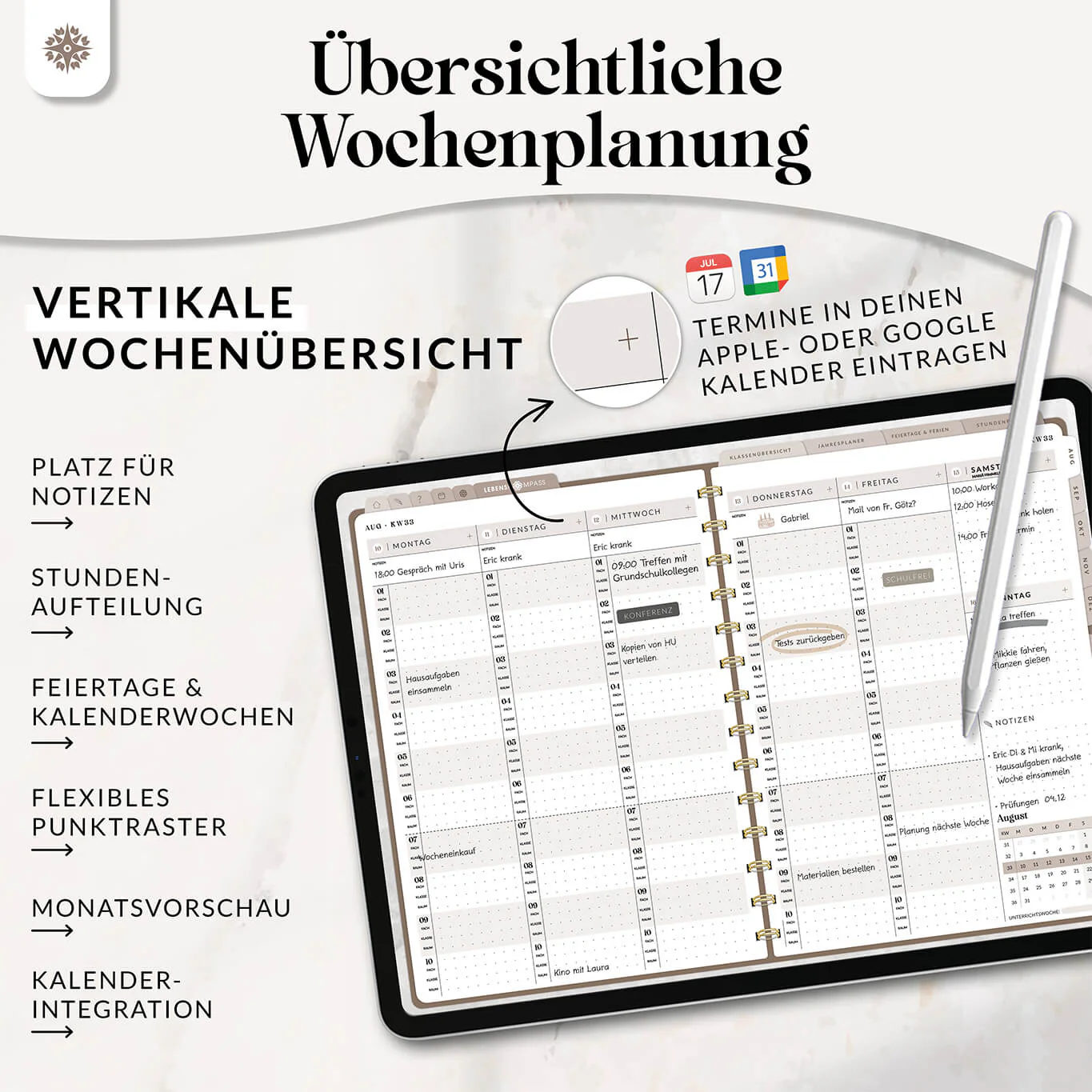 Digitaler Lehrerkalender - PDF mit Hyperlinks - Image 4