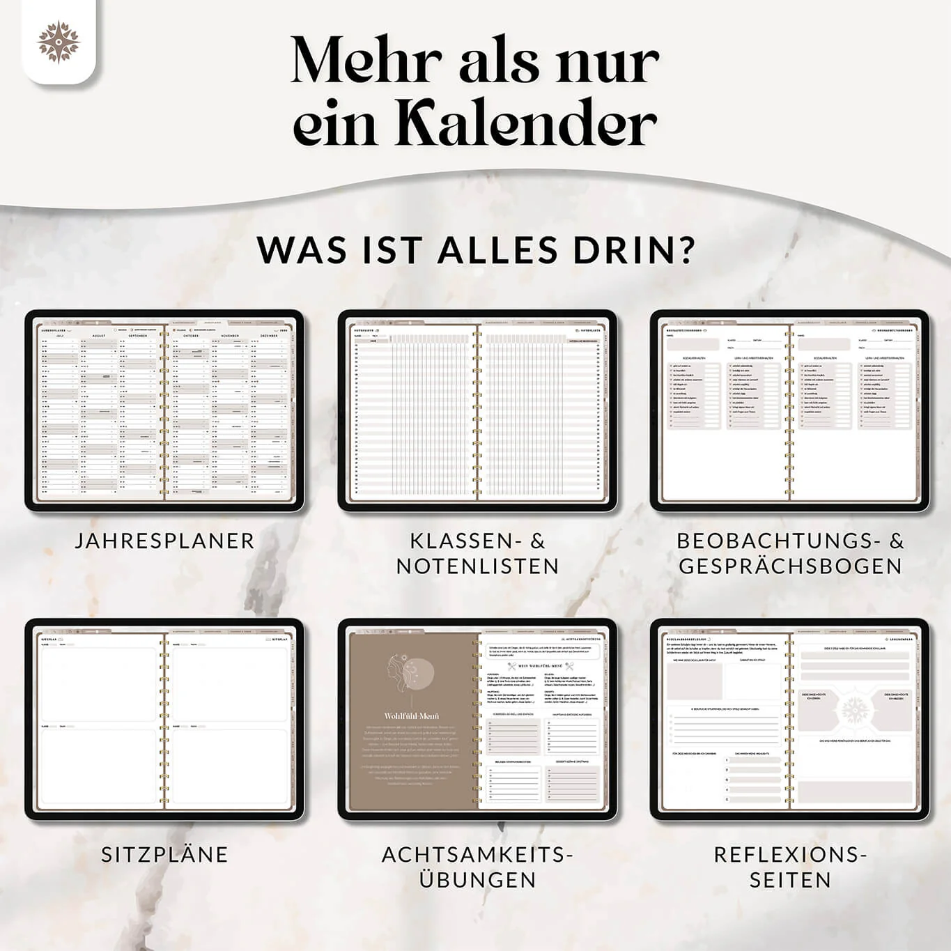 Digitaler Lehrerkalender - PDF mit Hyperlinks - Image 6