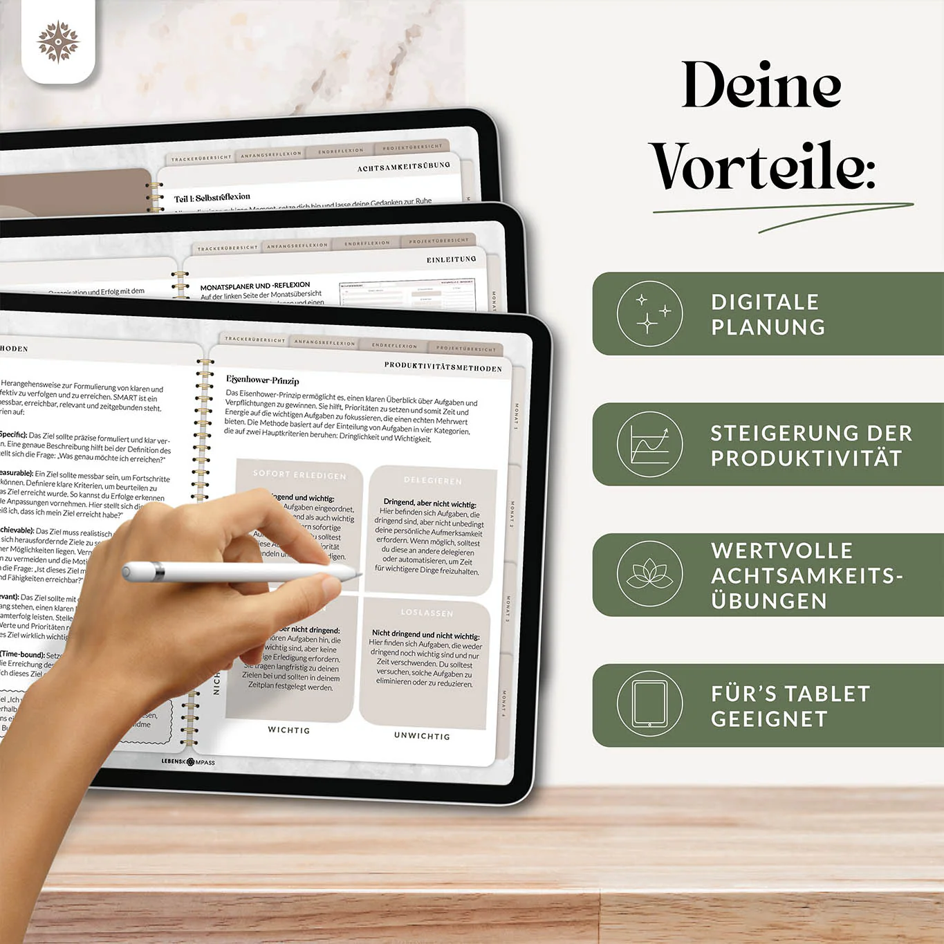 Digitaler Produktivitätsplaner - PDF mit Hyperlinks - Image 3