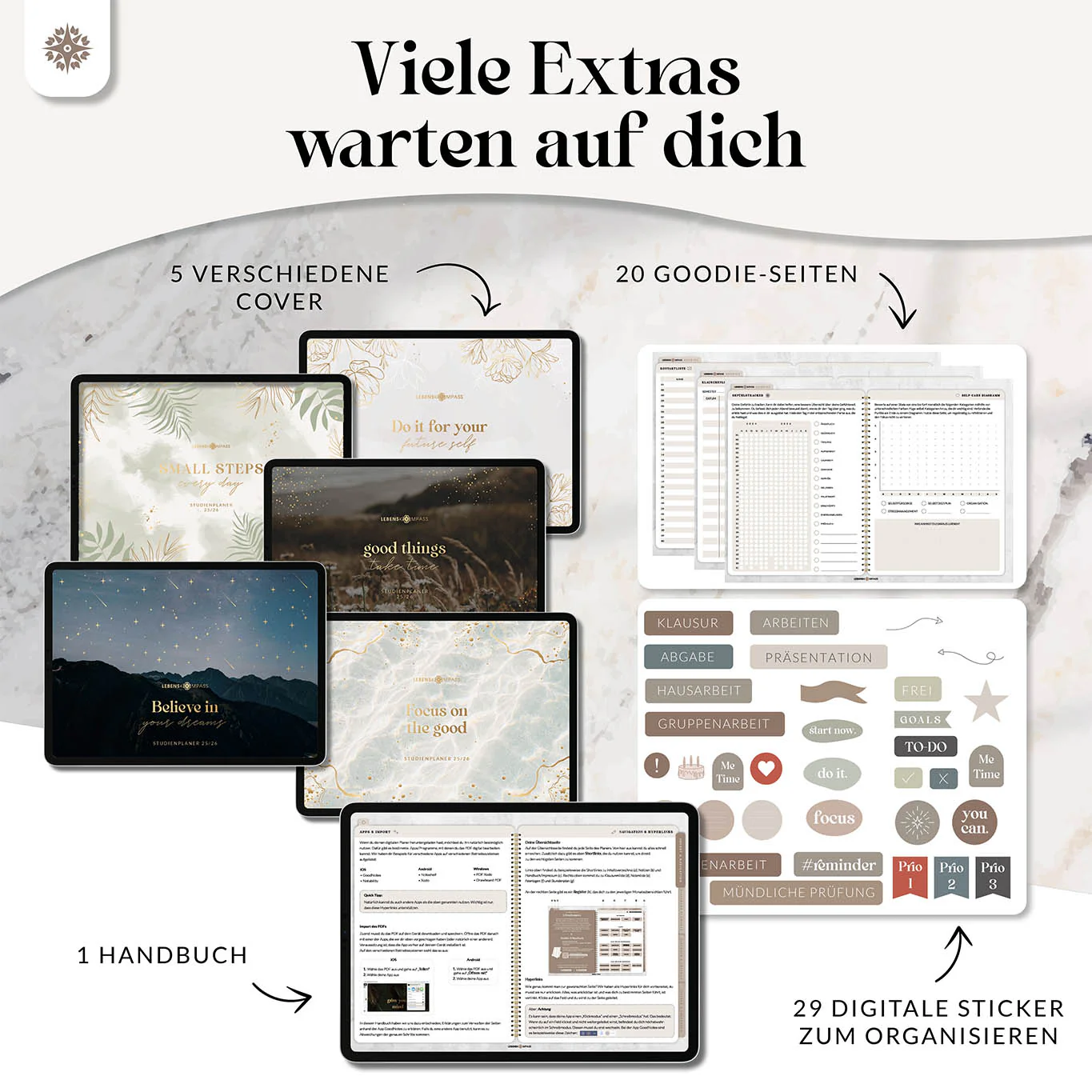 Digitaler Studienplaner - PDF mit Hyperlinks - Image 7