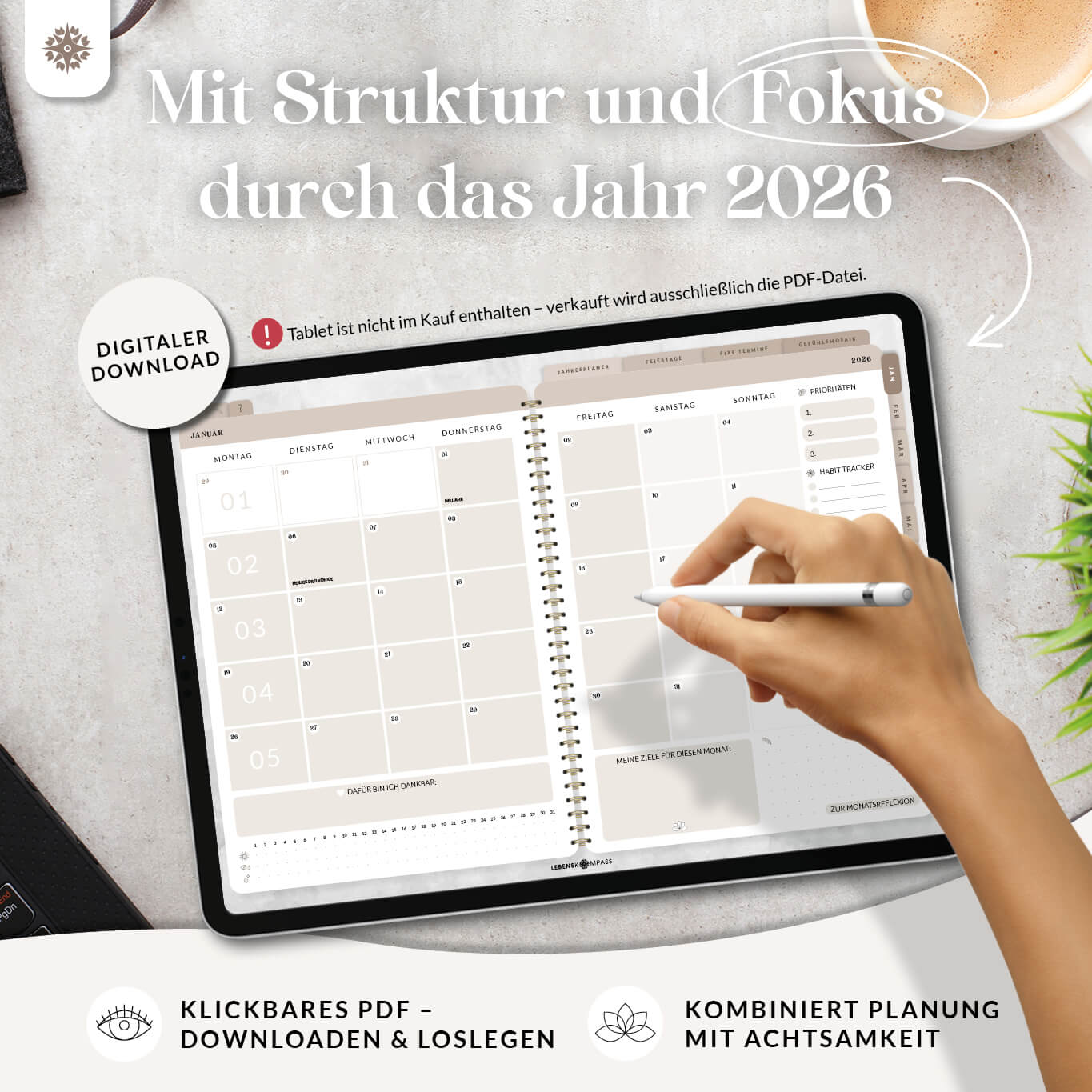 Digitaler Terminplaner - PDF mit Hyperlinks - Image 11
