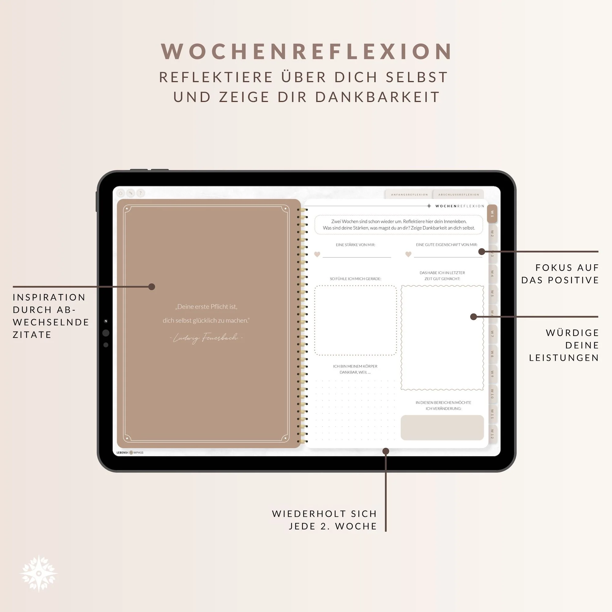 Digitales Dankbarkeitstagebuch - PDF mit Hyperlinks - Image 4