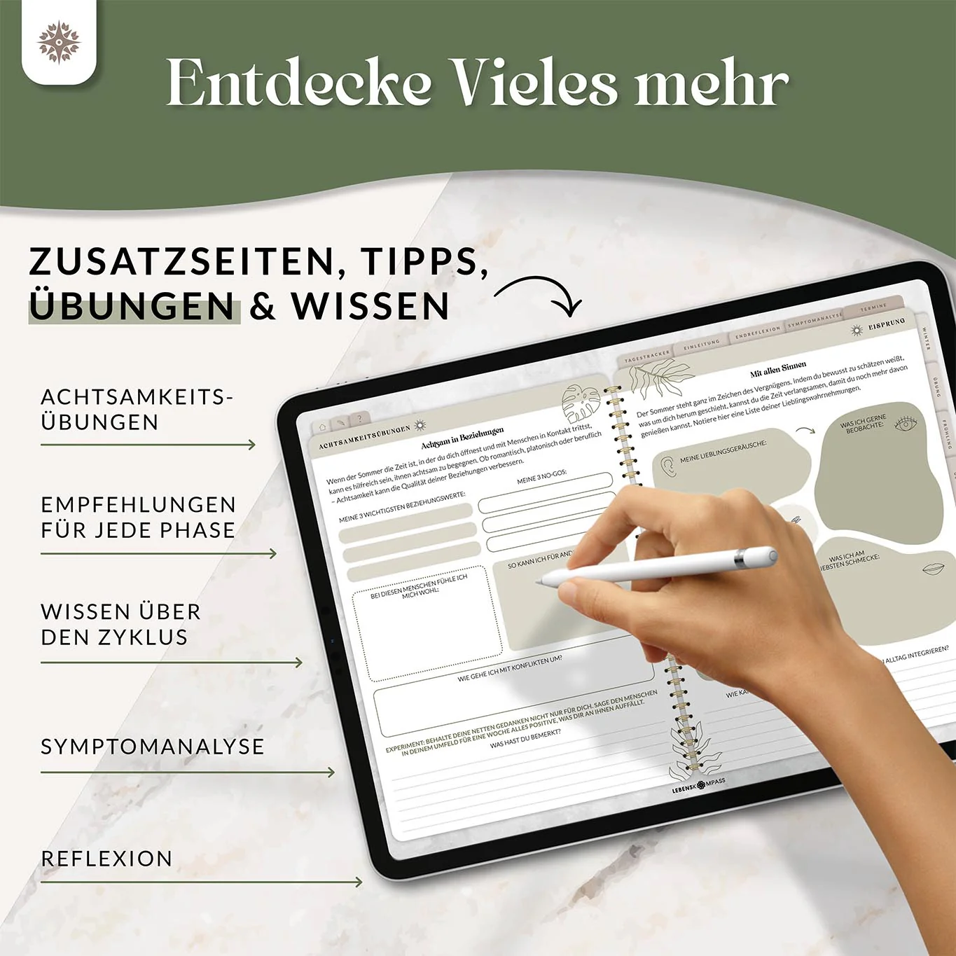 Digitales Zyklustagebuch - PDF mit Hyperlinks - Image 5