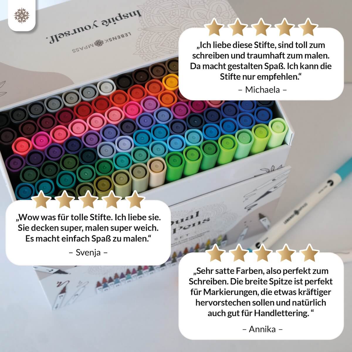 Dual Brush Pens - Bunte Pinselstifte Set - Image 16