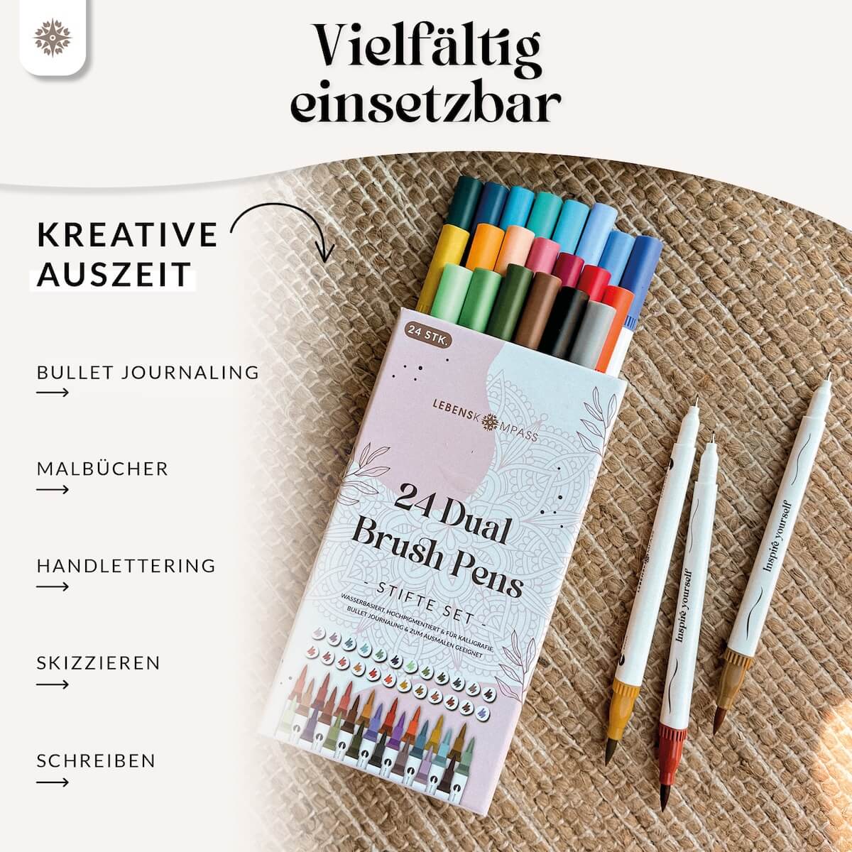 Dual Brush Pens - Bunte Pinselstifte Set - Image 4