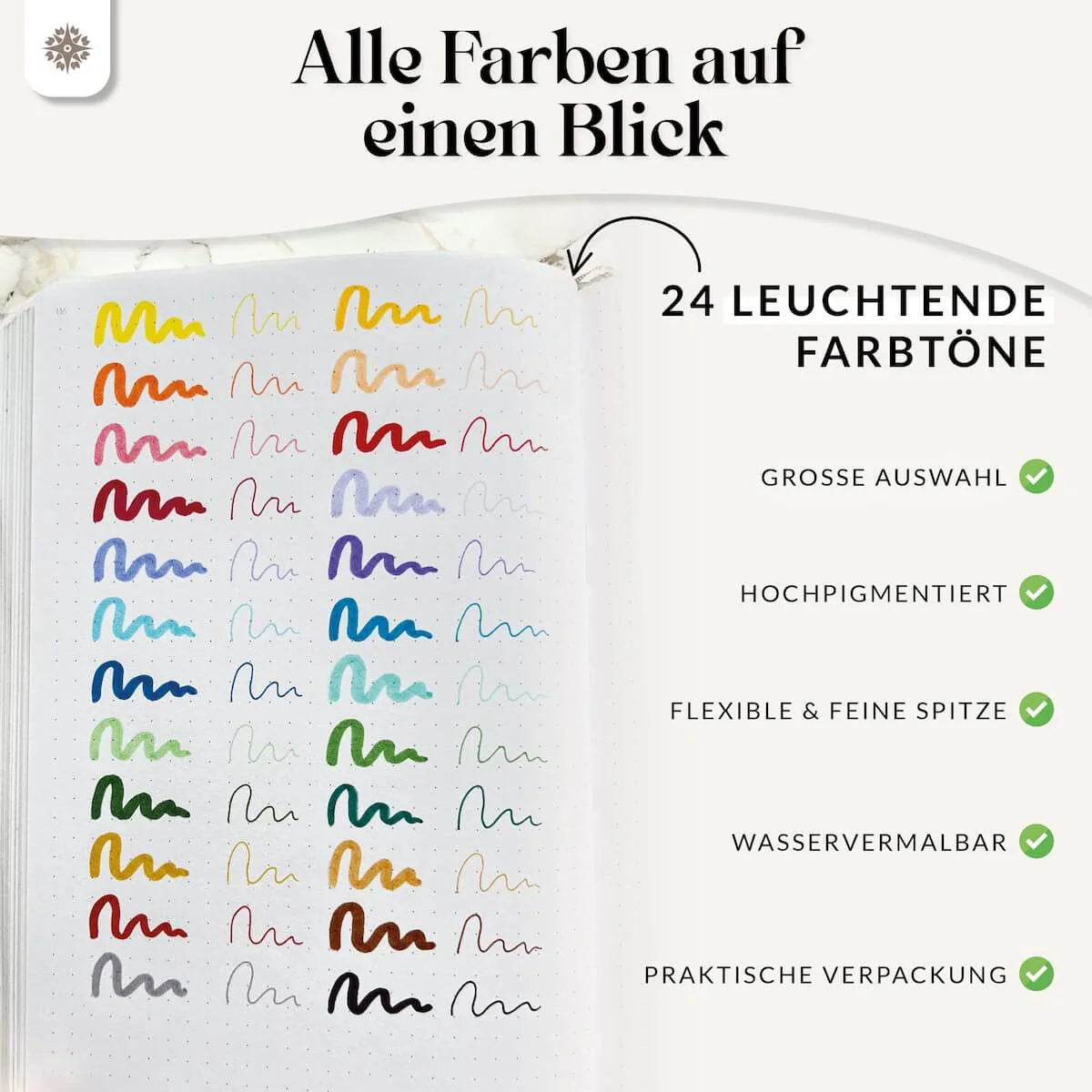 Dual Brush Pens - Bunte Pinselstifte Set - Image 5