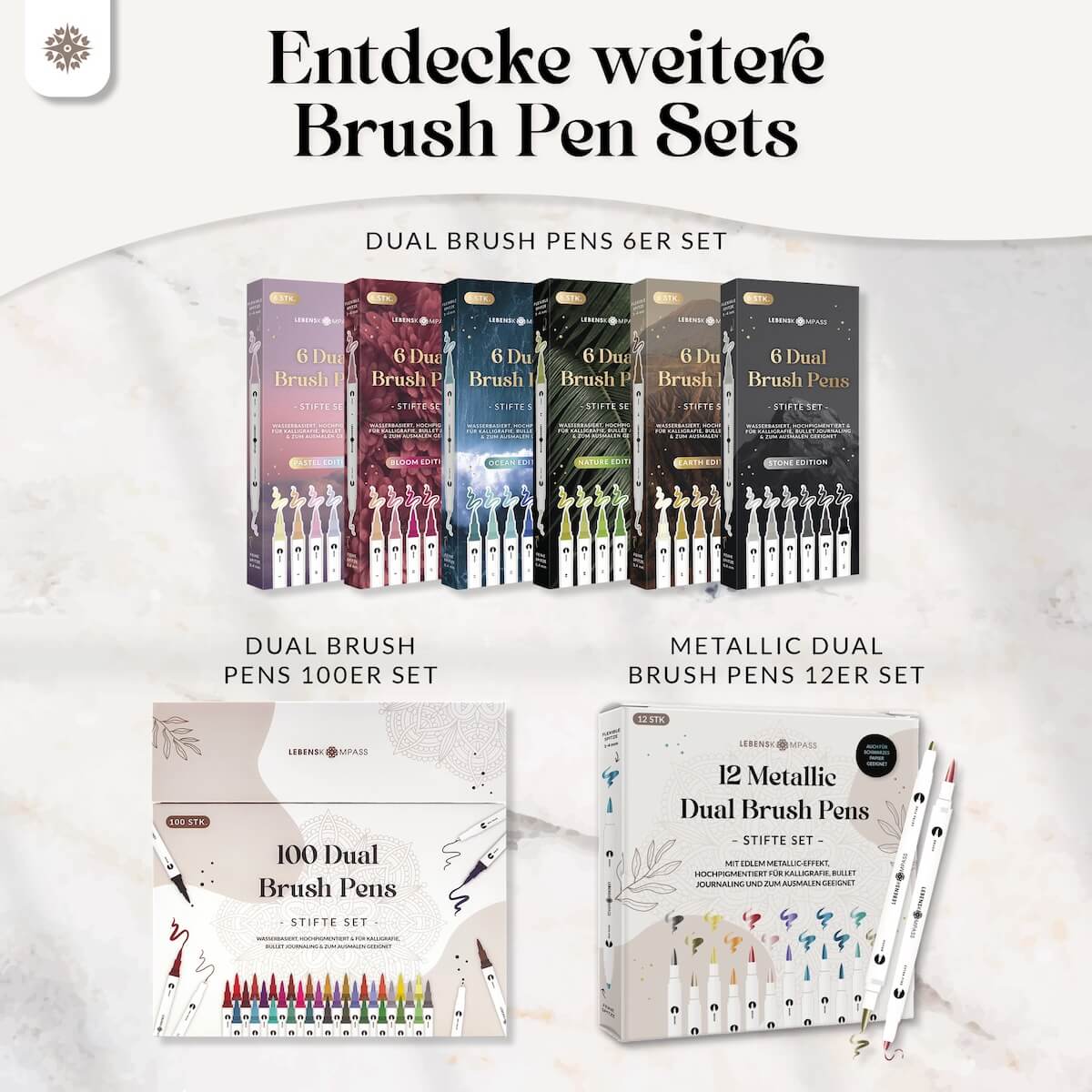 Dual Brush Pens - Bunte Pinselstifte Set - Image 6