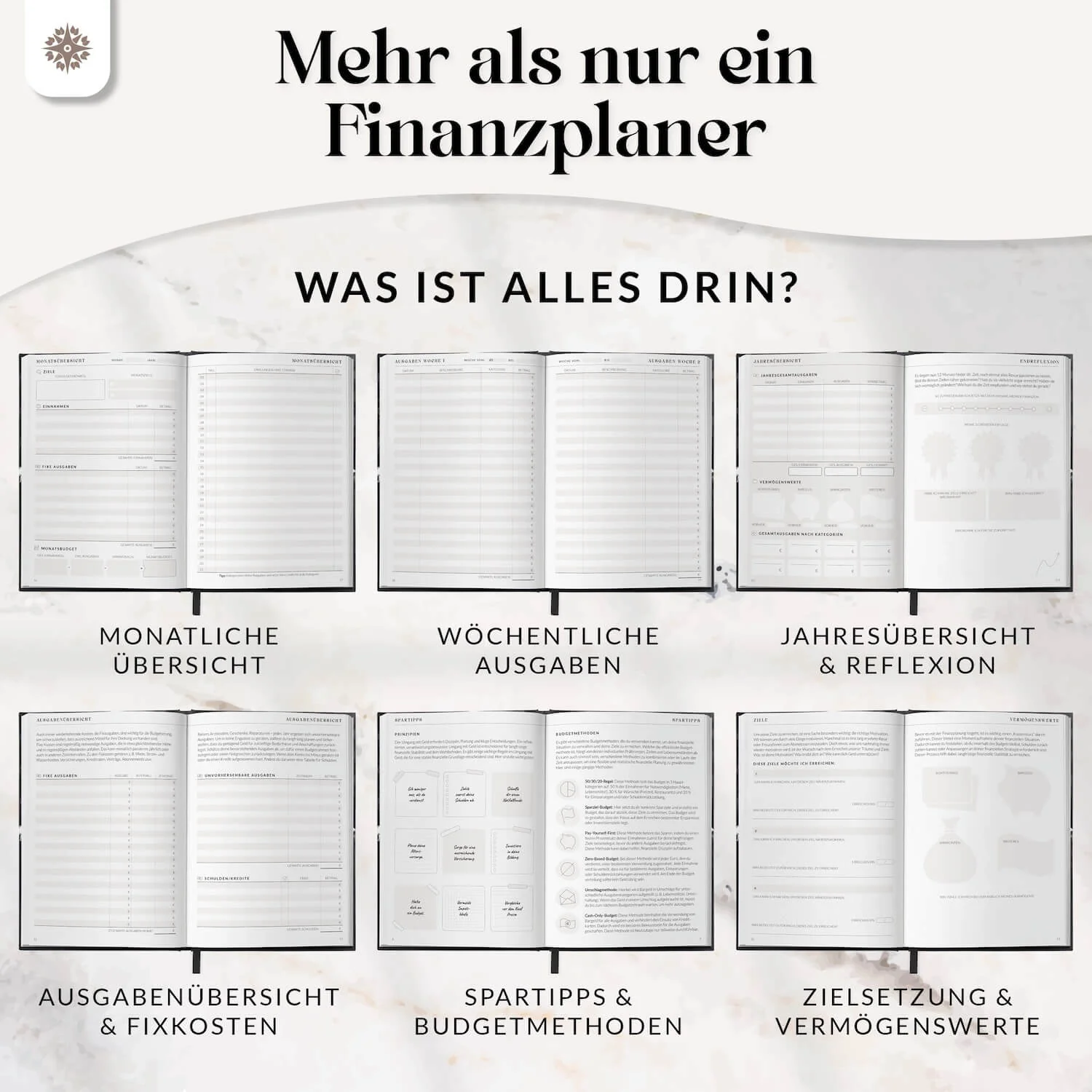 Finanzplaner  – 12 Monate Undatiert - Image 15