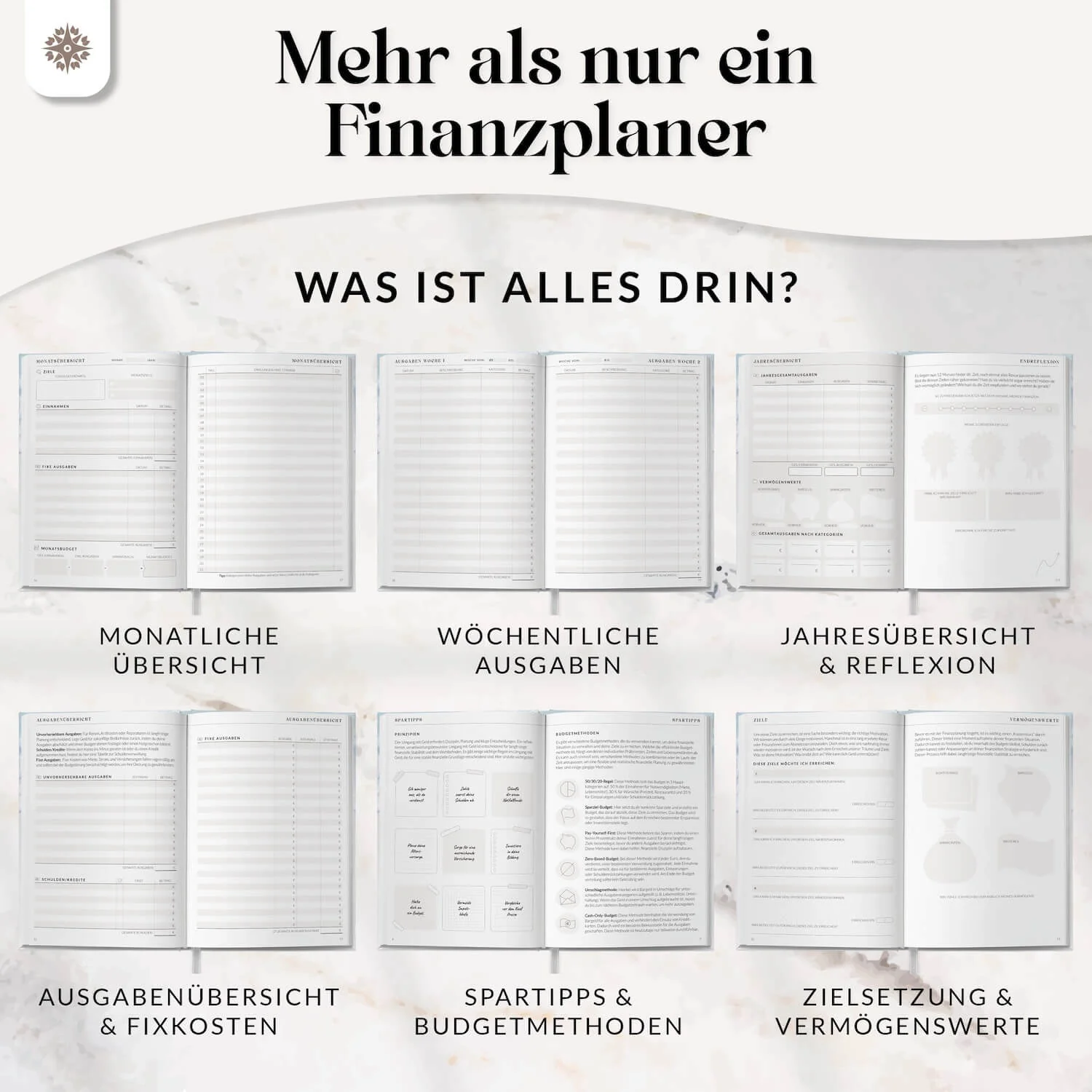 Finanzplaner  – 12 Monate Undatiert - Image 7