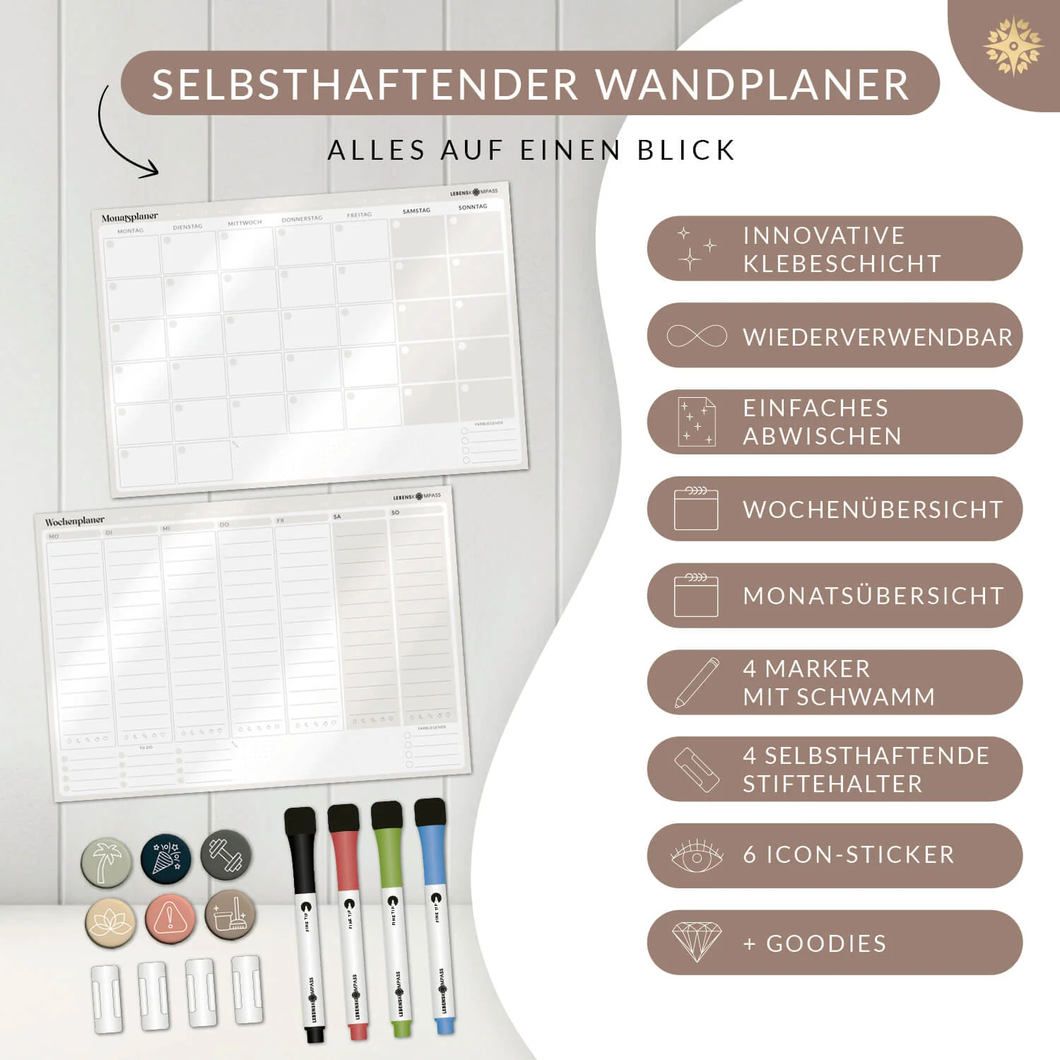 FlexiPlan® - Selbsthaftender Wandplaner - Image 15