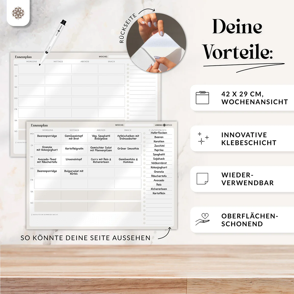 FlexiPlan® - Selbsthaftender Wandplaner - Image 29