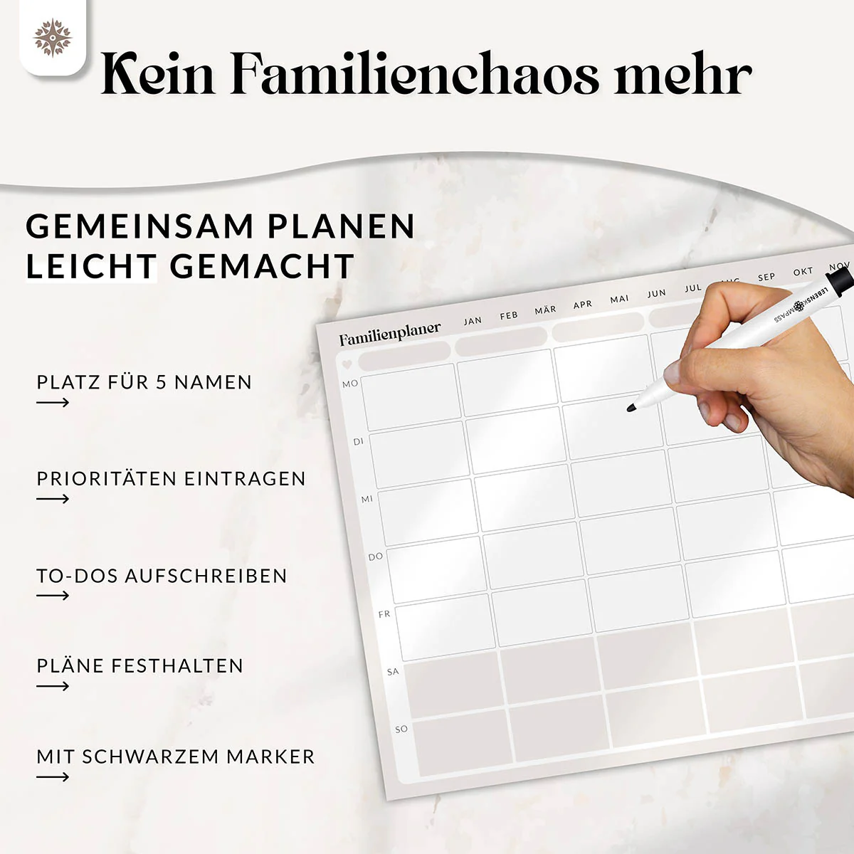 FlexiPlan® - Selbsthaftender Wandplaner - Image 36