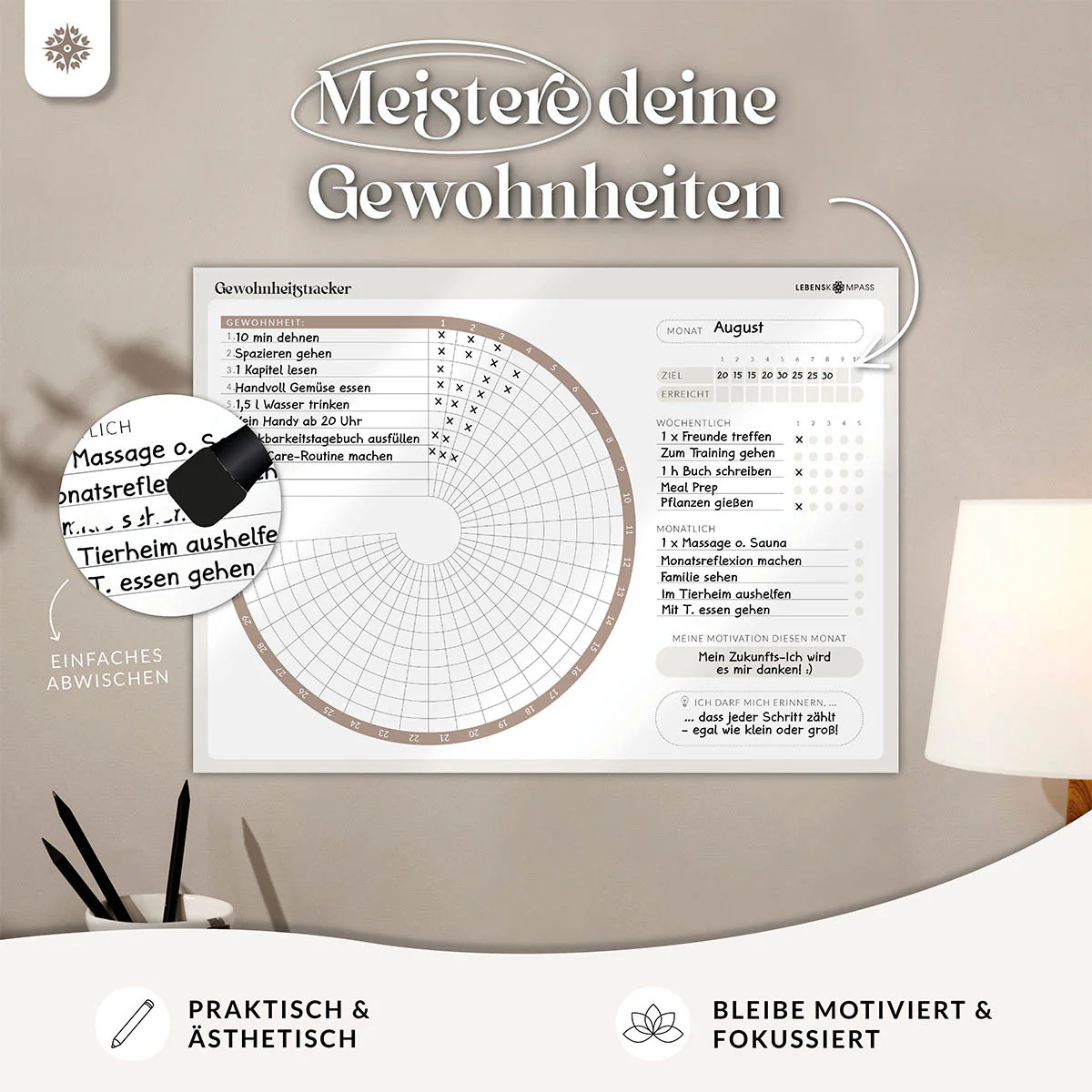 FlexiPlan® - Selbsthaftender Wandplaner - Image 40