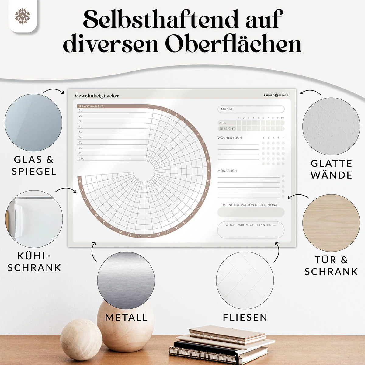 FlexiPlan® - Selbsthaftender Wandplaner - Image 43