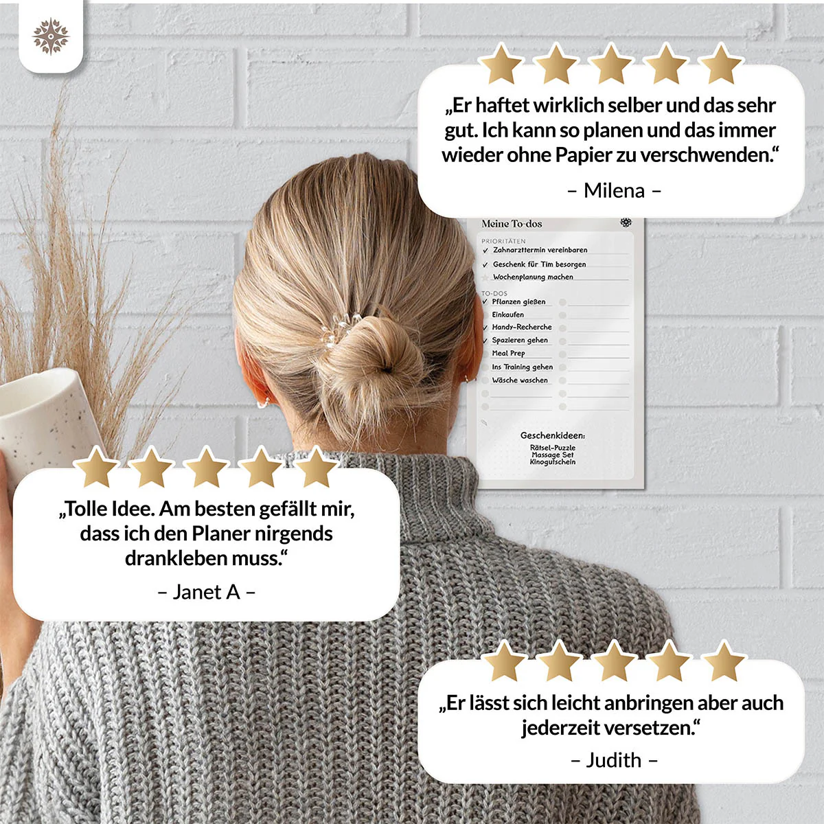 FlexiPlan® - Selbsthaftender Wandplaner - Image 56