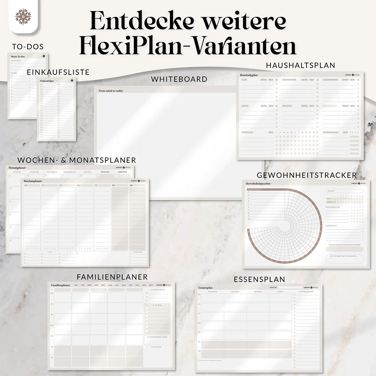 FlexiPlan® - Selbsthaftender Wandplaner - Image 63