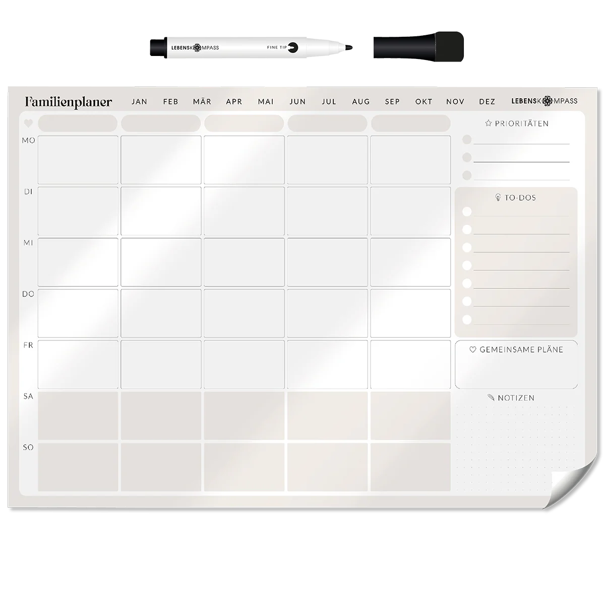 FlexiPlan® - Selbsthaftender Wandplaner - Image 7