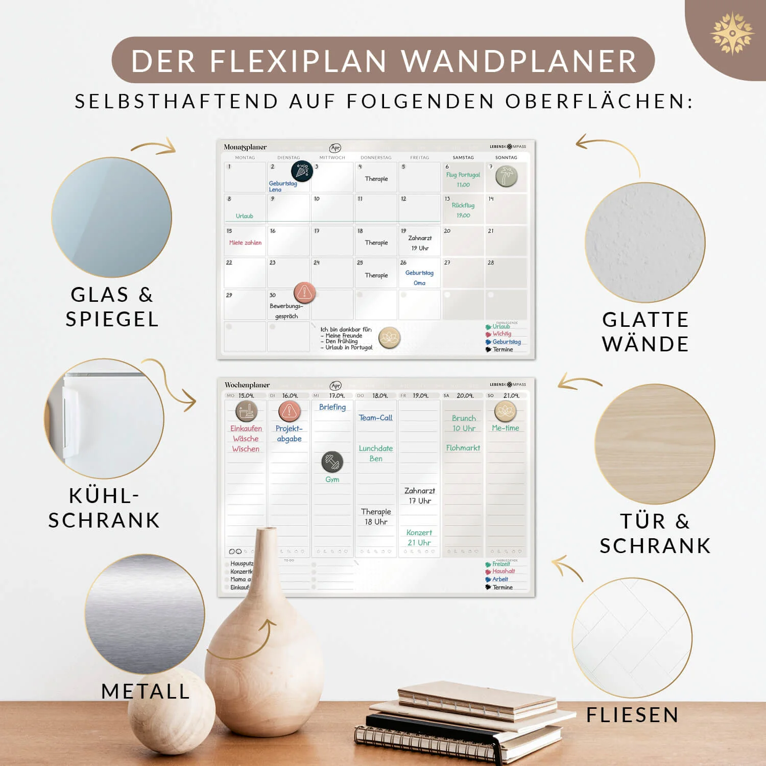 FlexiPlan® - Selbsthaftender Wandplaner - Image 9