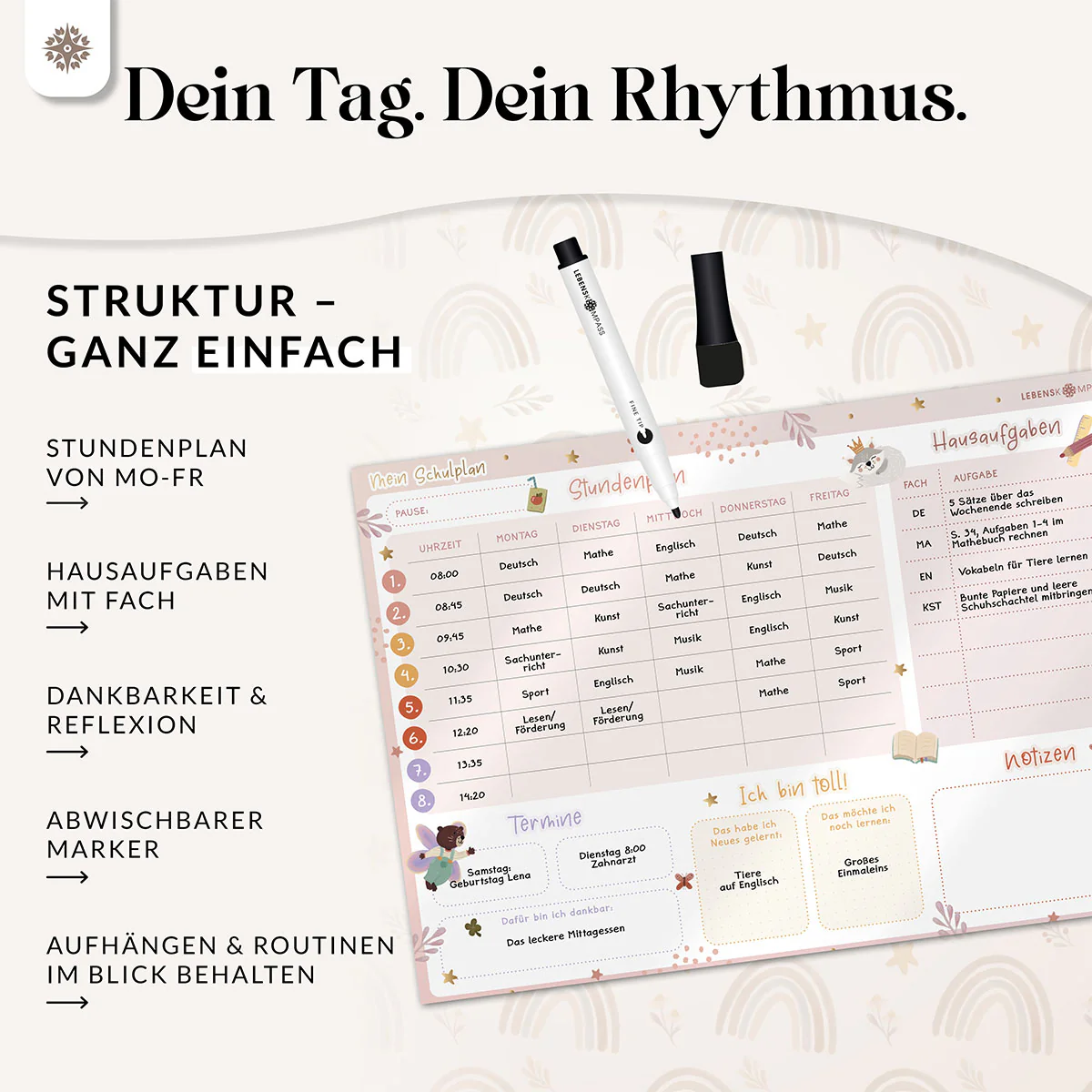 FlexiPlan für Kinder - Stunden- & Wochenplaner - Image 11