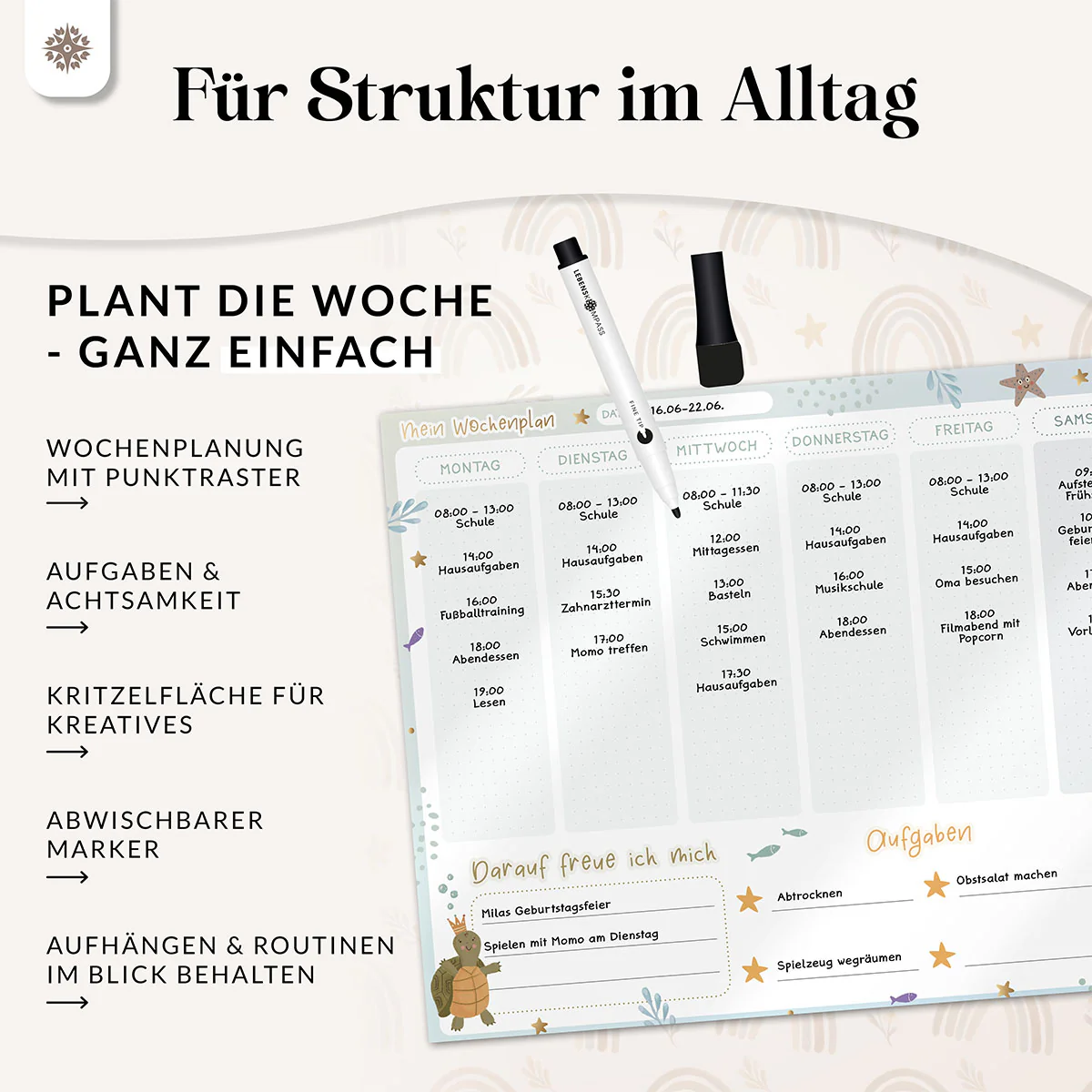 FlexiPlan für Kinder - Stunden- & Wochenplaner - Image 17